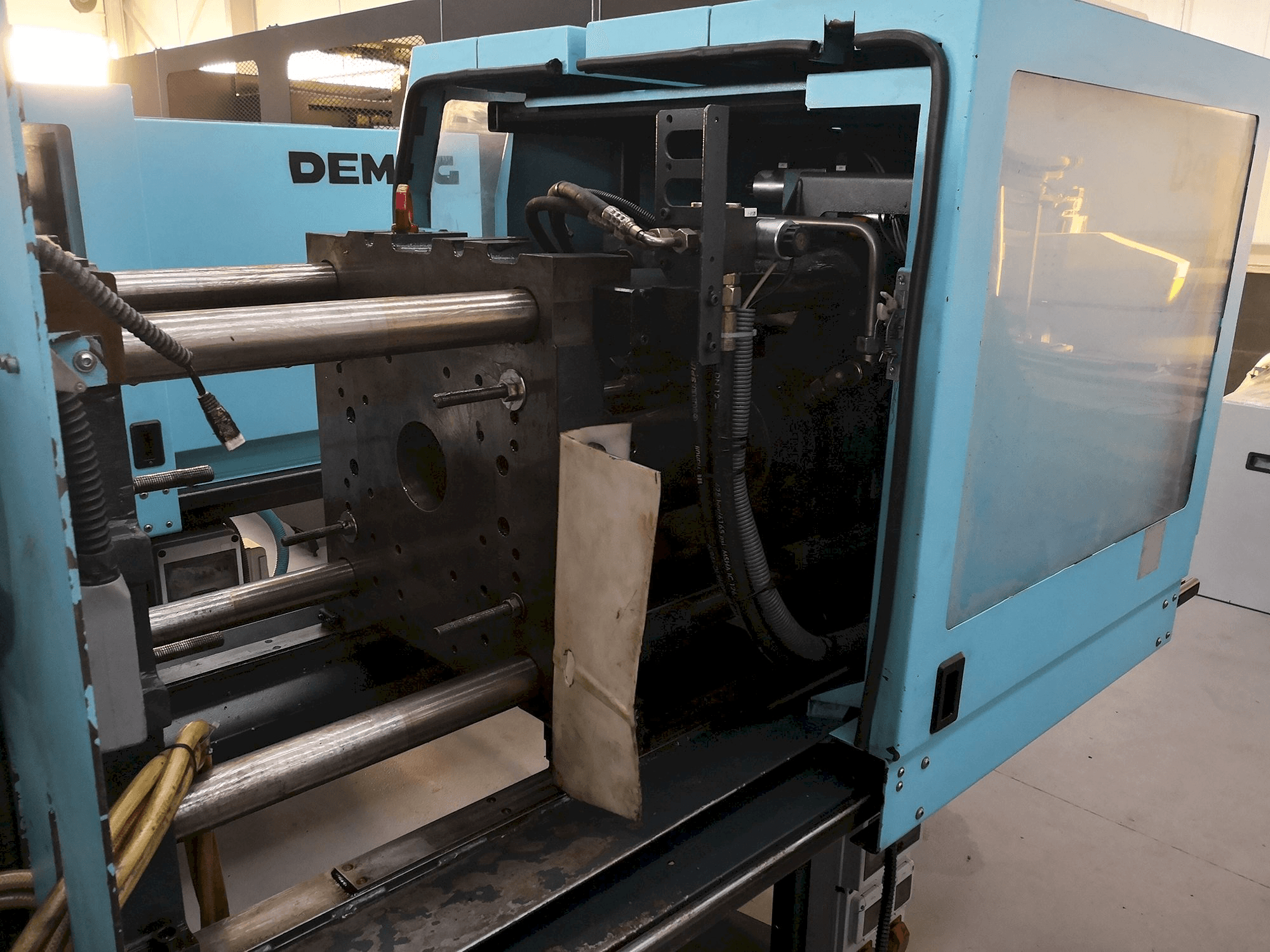 DEMAG-maskinens arbetsytaErgotech 80/400 viva