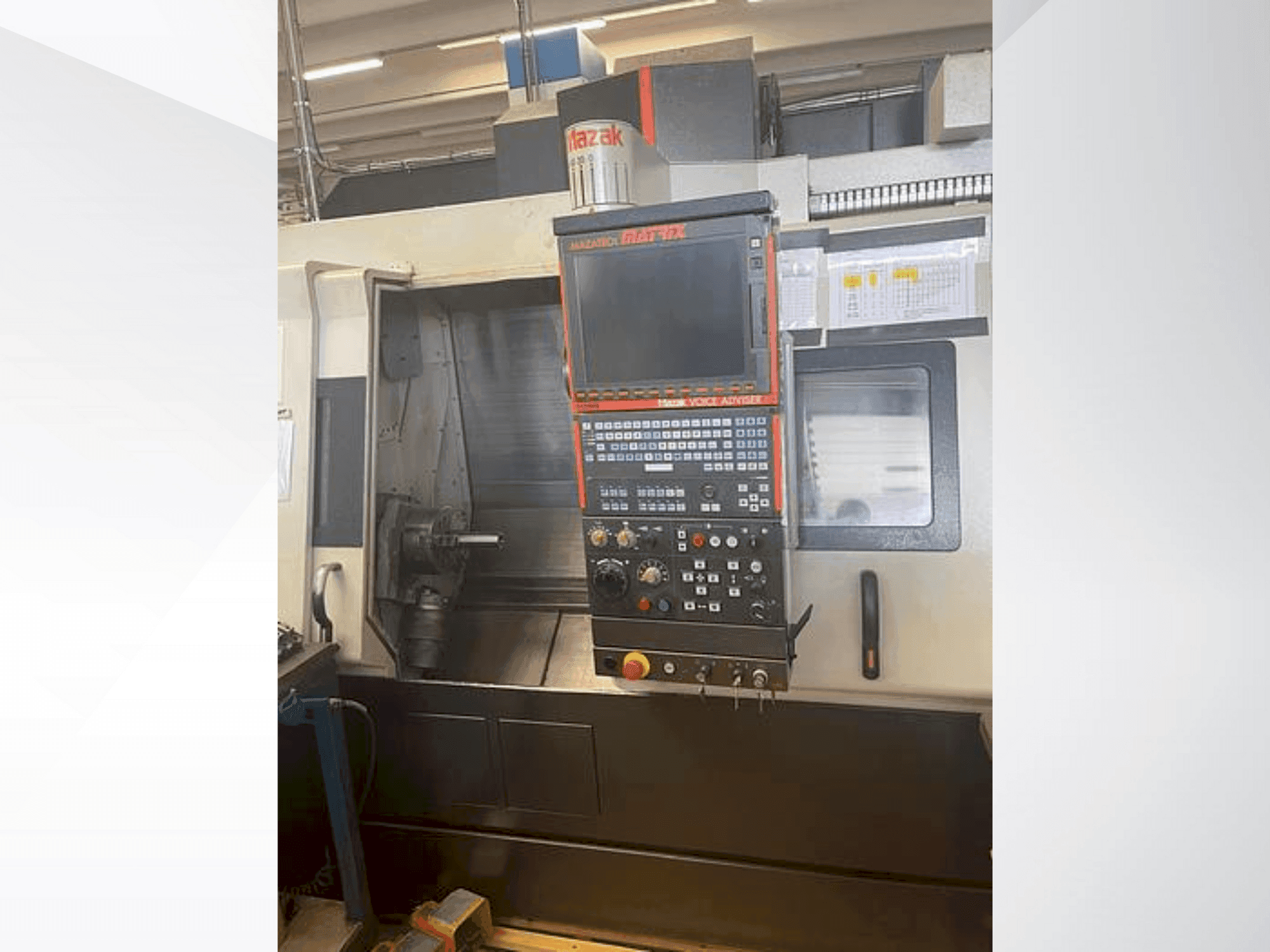 Mazak INTEGREX 200 IV S-maskinen framifrån