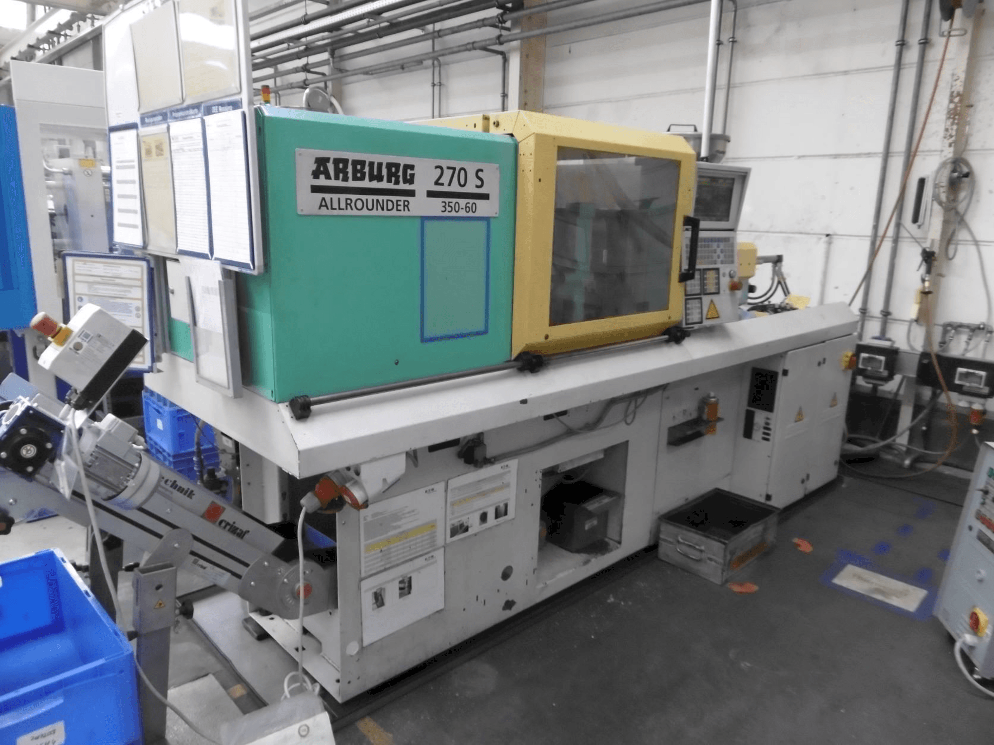 Arburg 270S-350-60-maskinen framifrån