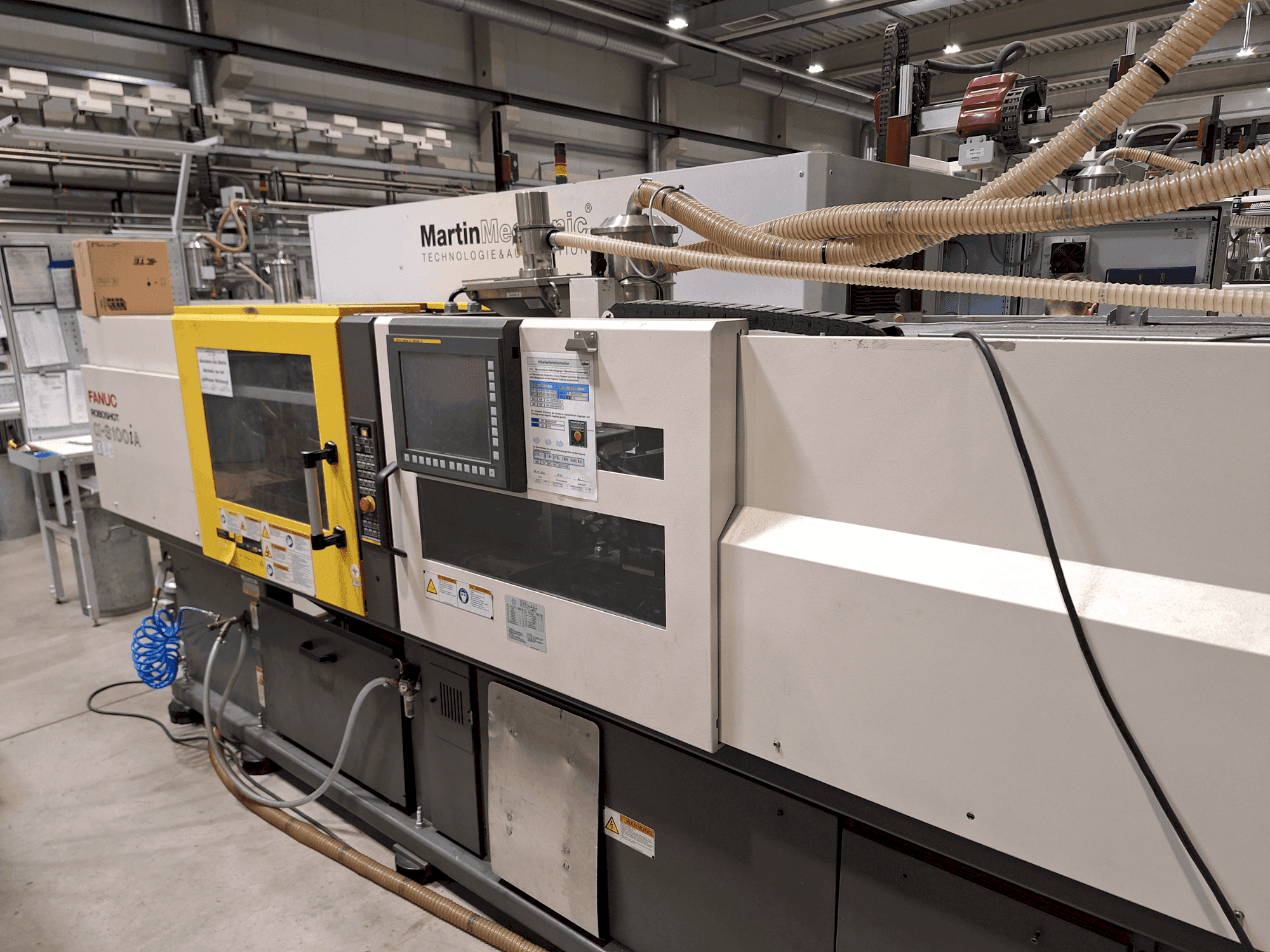 FANUC Roboshot S100iA-maskinen framifrån