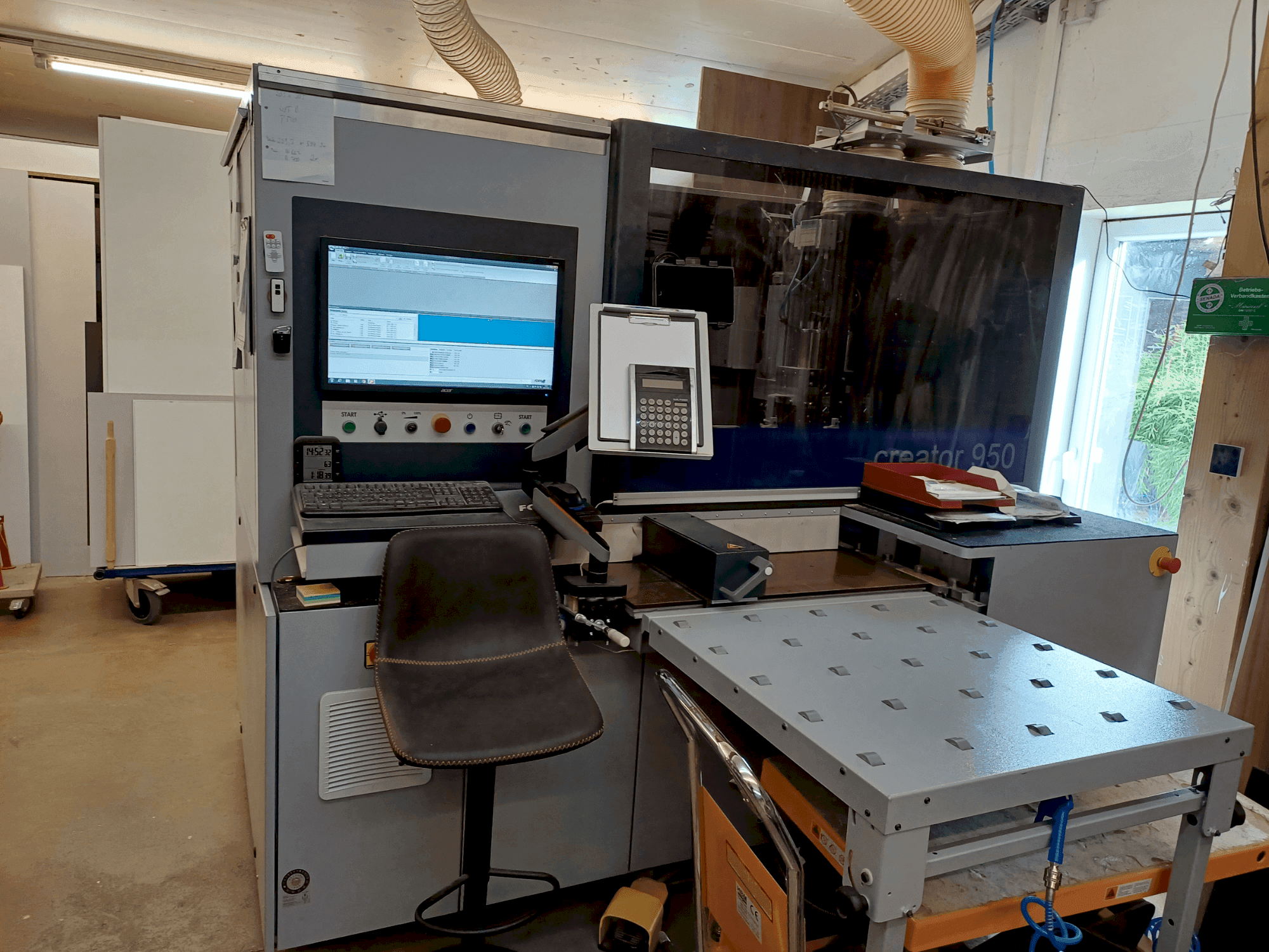 FORMAT4 CNC CREATOR 950-maskinen framifrån
