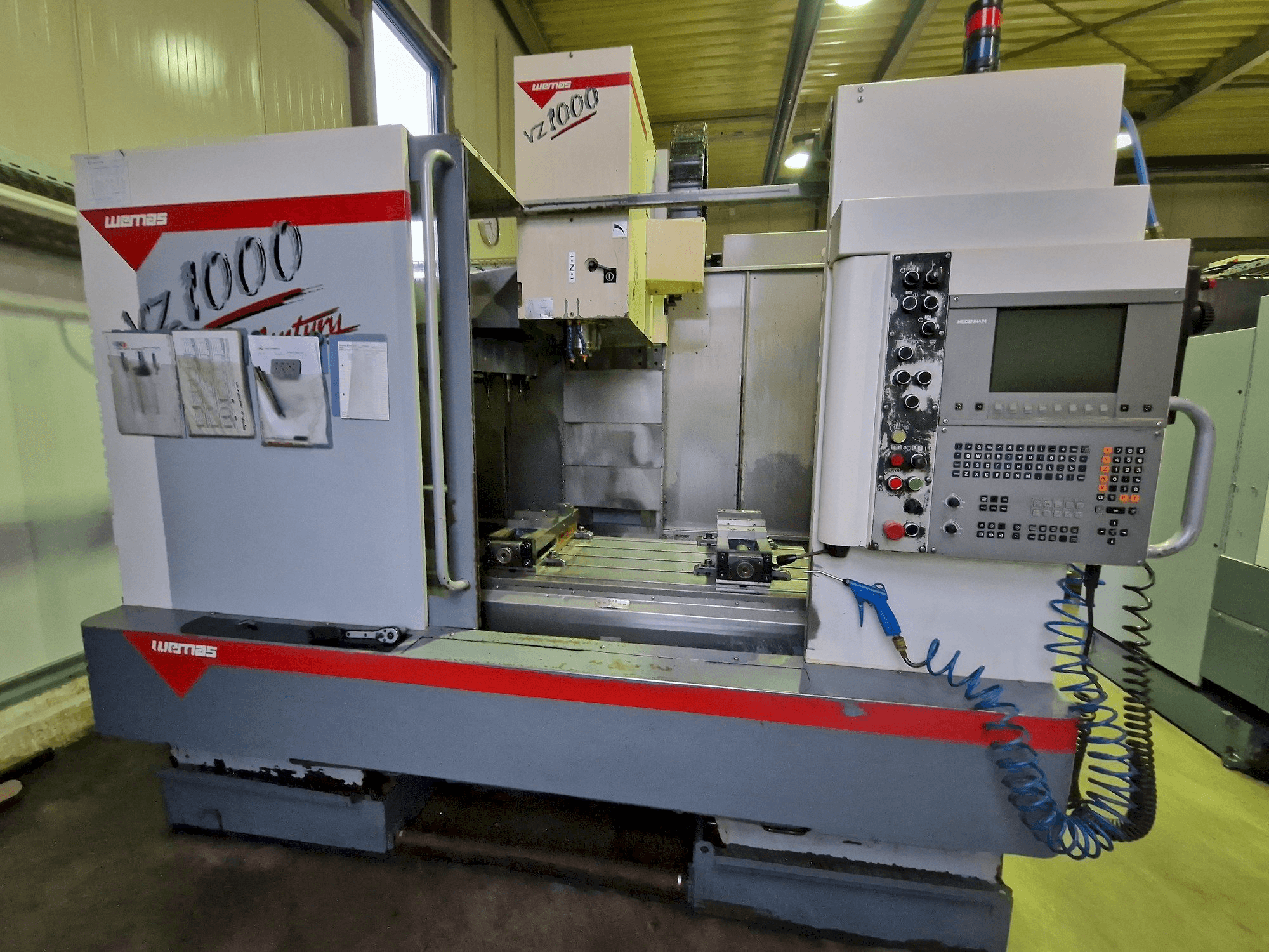 WEMAS VZ 1000-maskinen framifrån