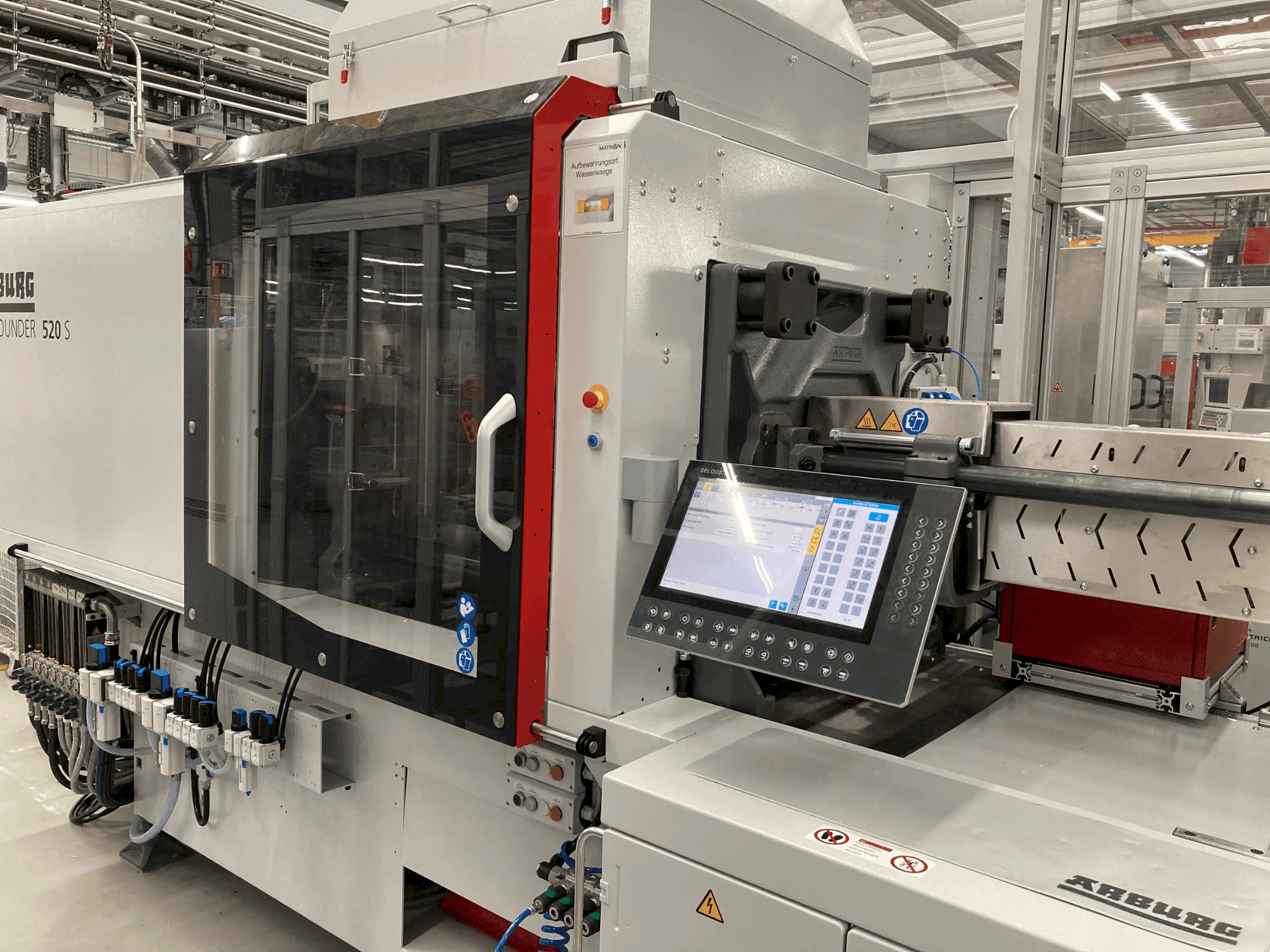 Arburg Allrounder 520 S 1600-400-maskinen framifrån