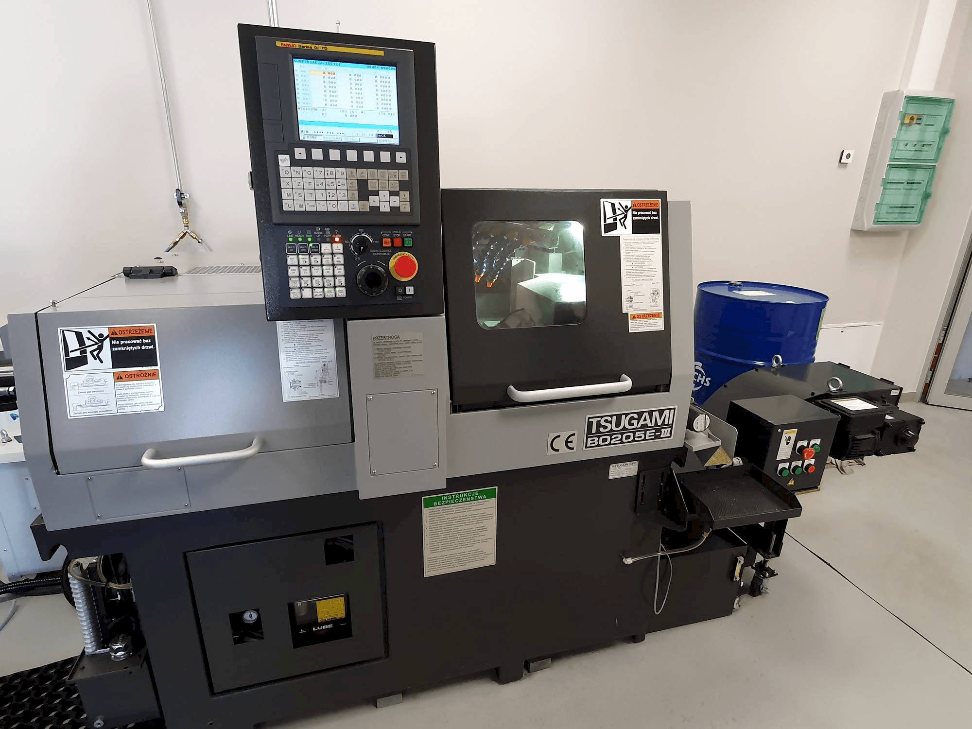 TSUGAMI B0205E-III-maskinen framifrån