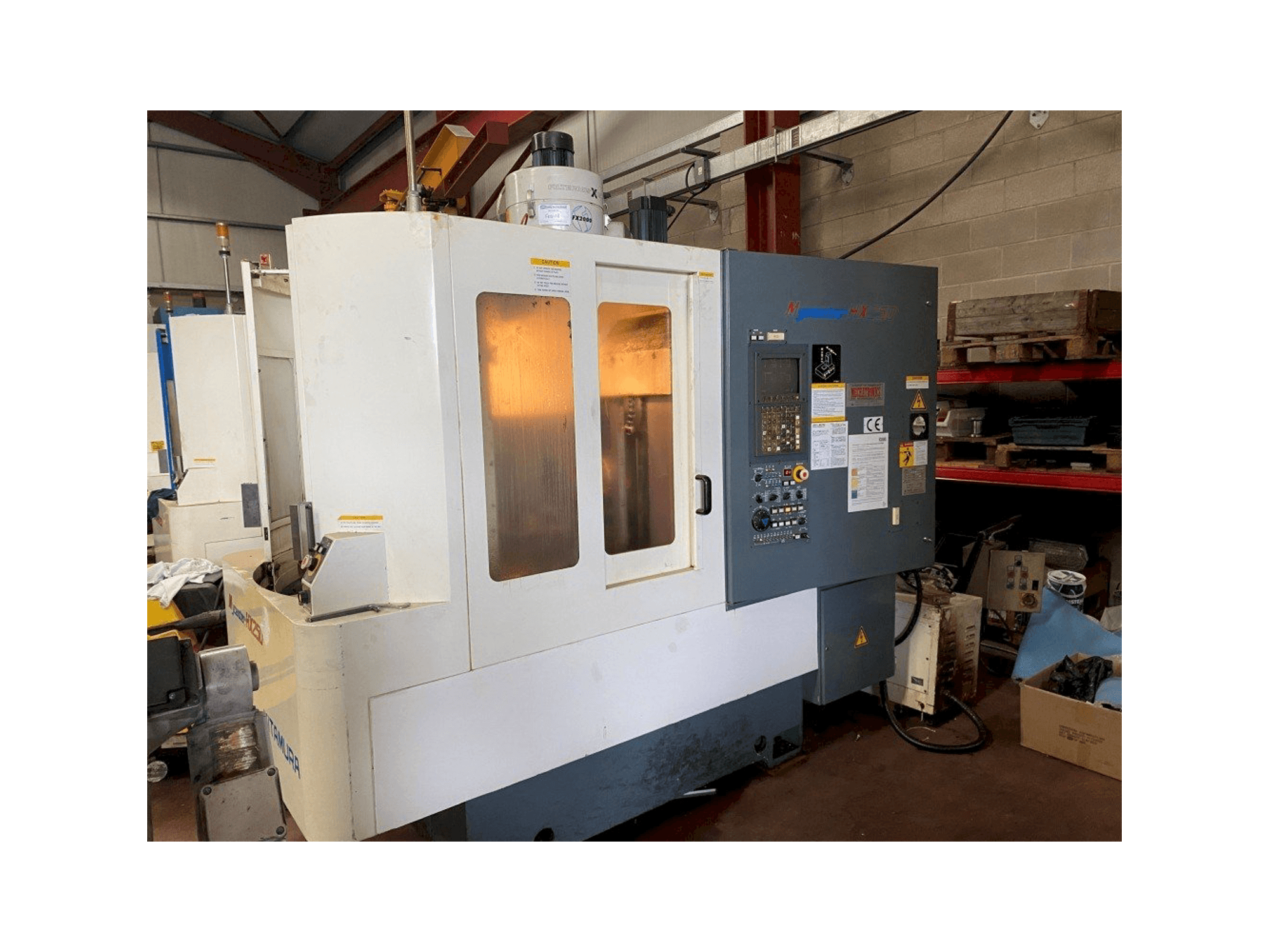 Kitamura Mycenter HX250-maskinen framifrån