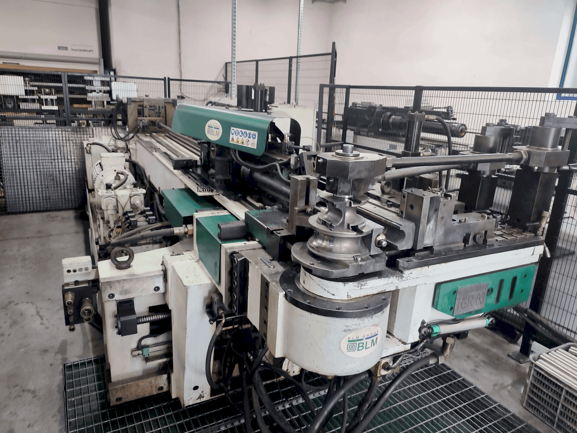 BLM DYNAM 3FNC-maskinen framifrån