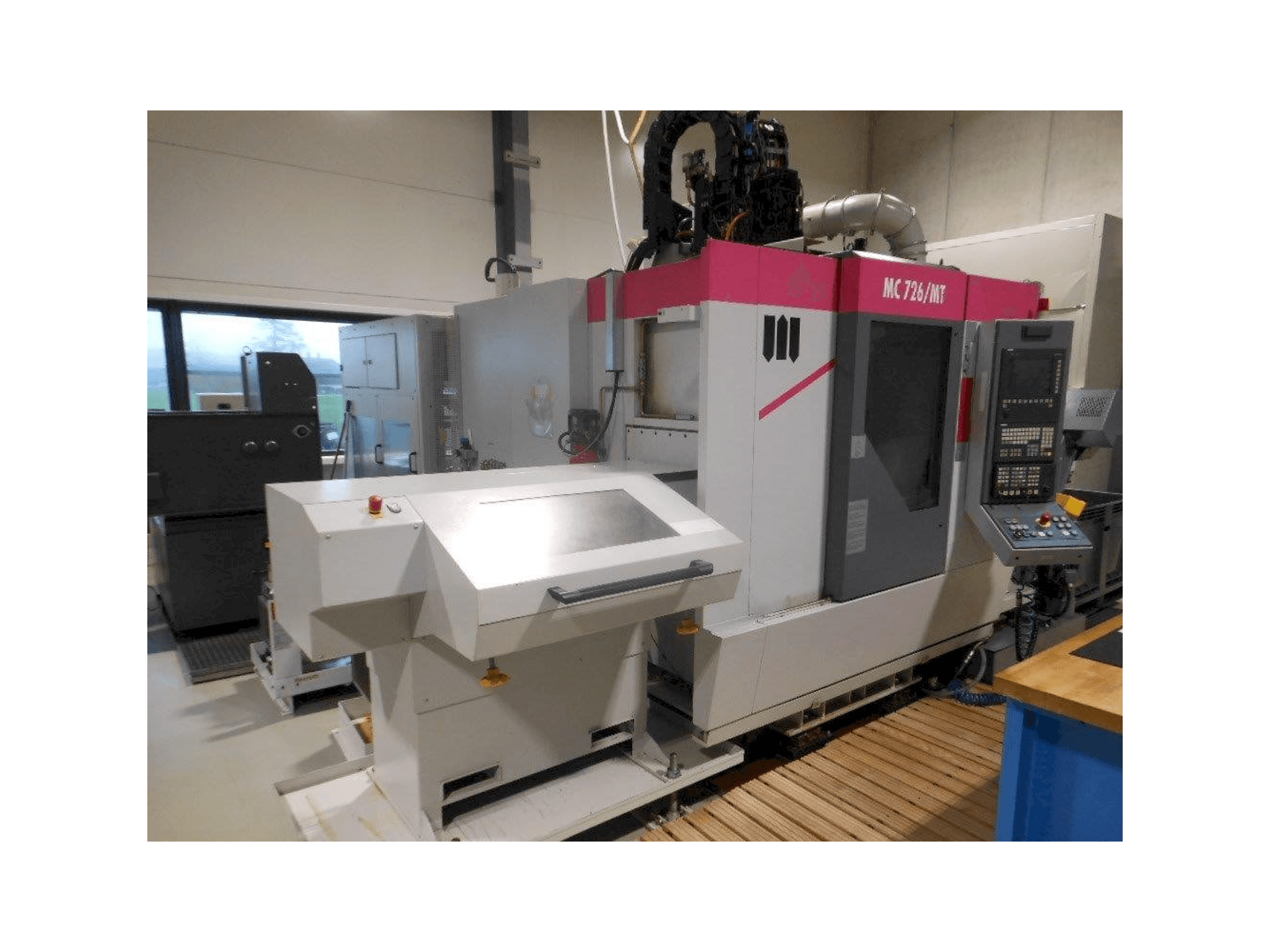 STAMA MC 726-maskinen framifrån