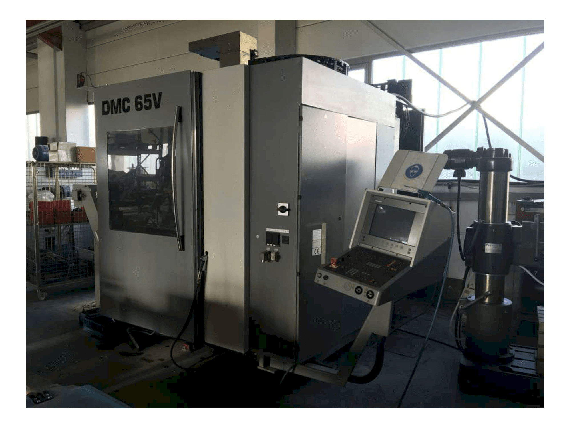 DECKEL MAHO DMC65V-maskinen framifrån