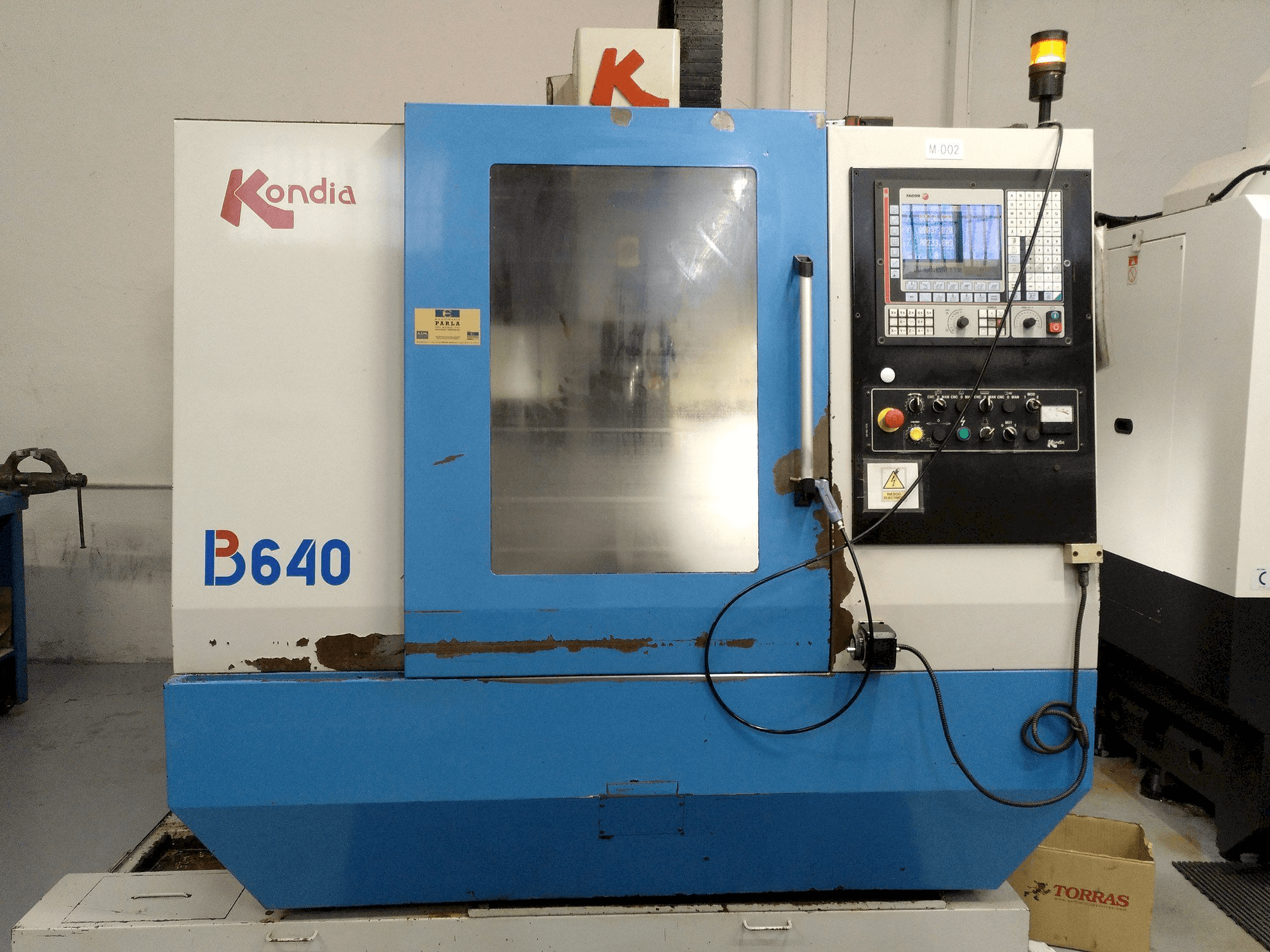 KONDIA B-640-maskinen framifrån