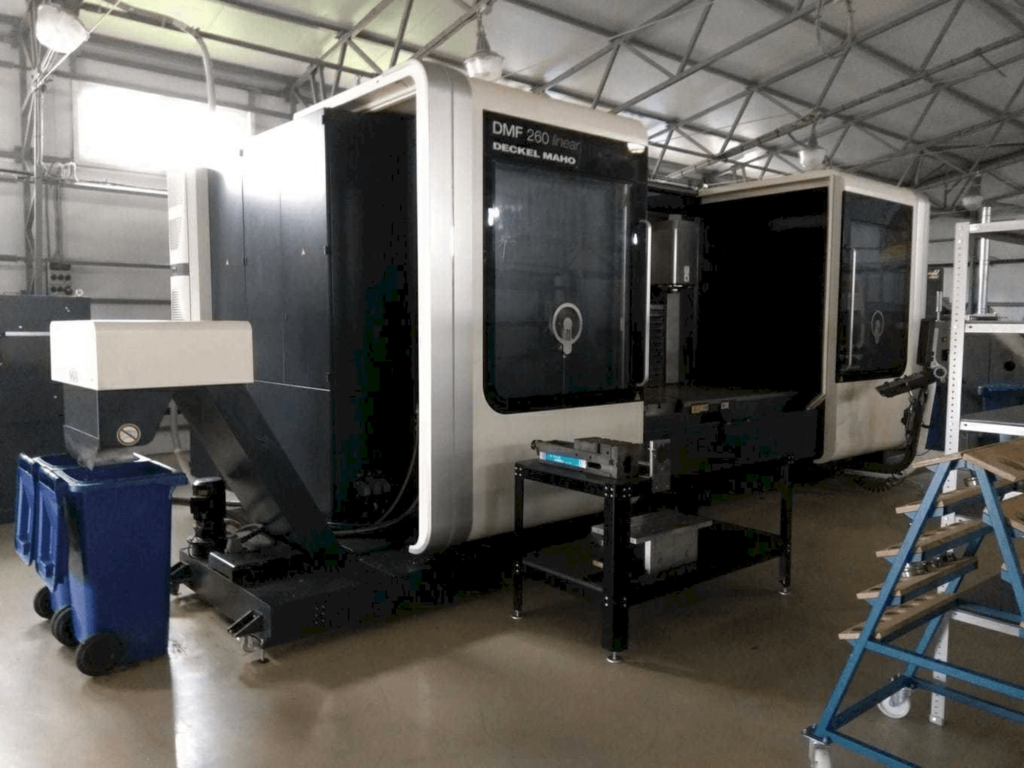 DECKEL MAHO DMF 260 linear-maskinen framifrån