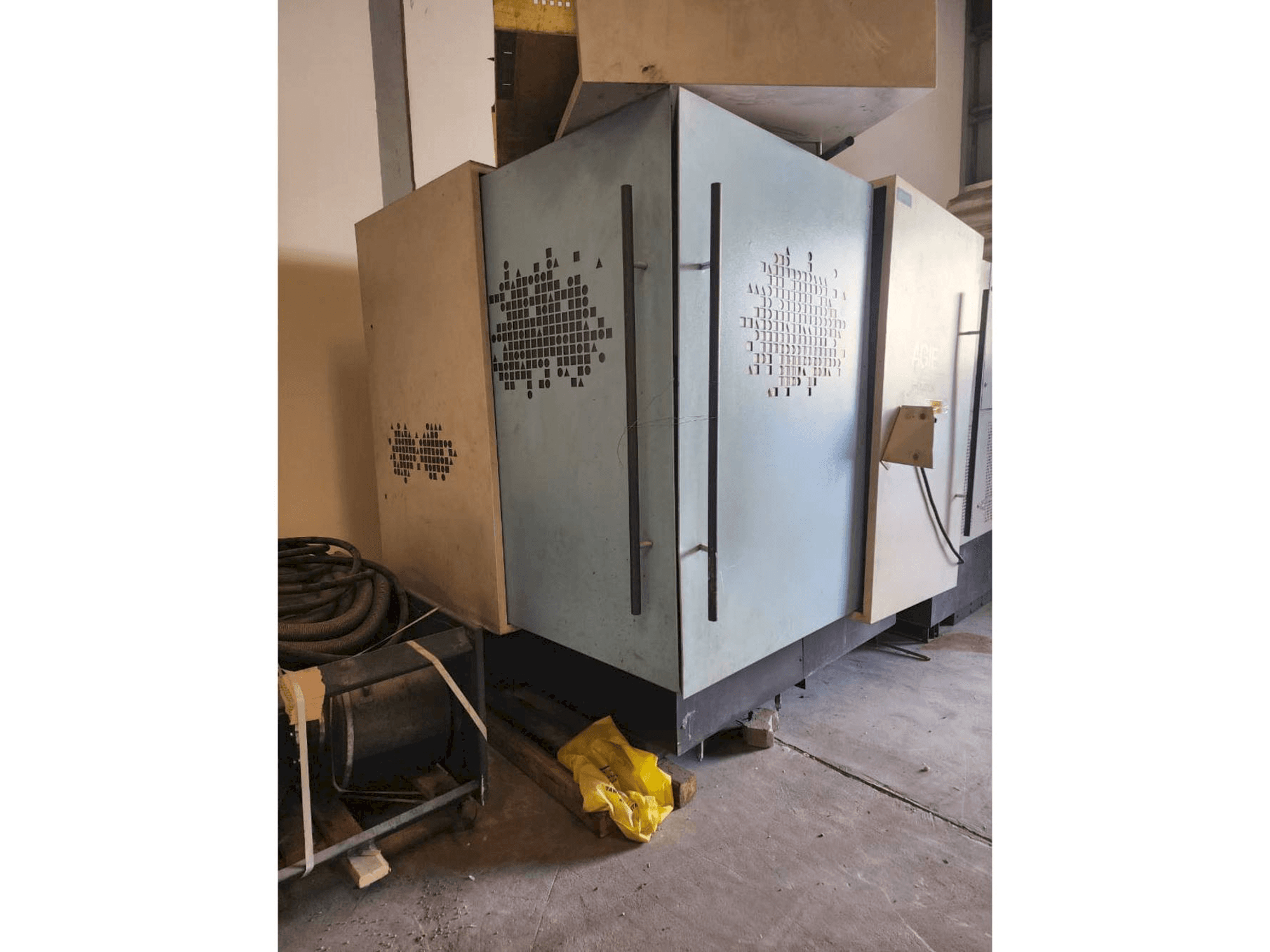 AGIE Challenge 2-maskinen framifrån