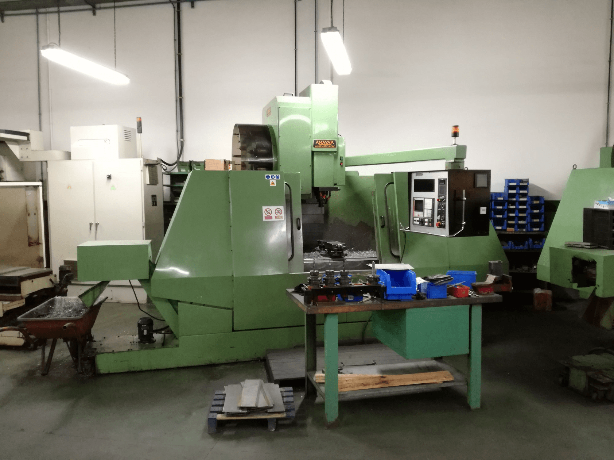 ANAYAK-maskinen framifrånANAKMATIC 9