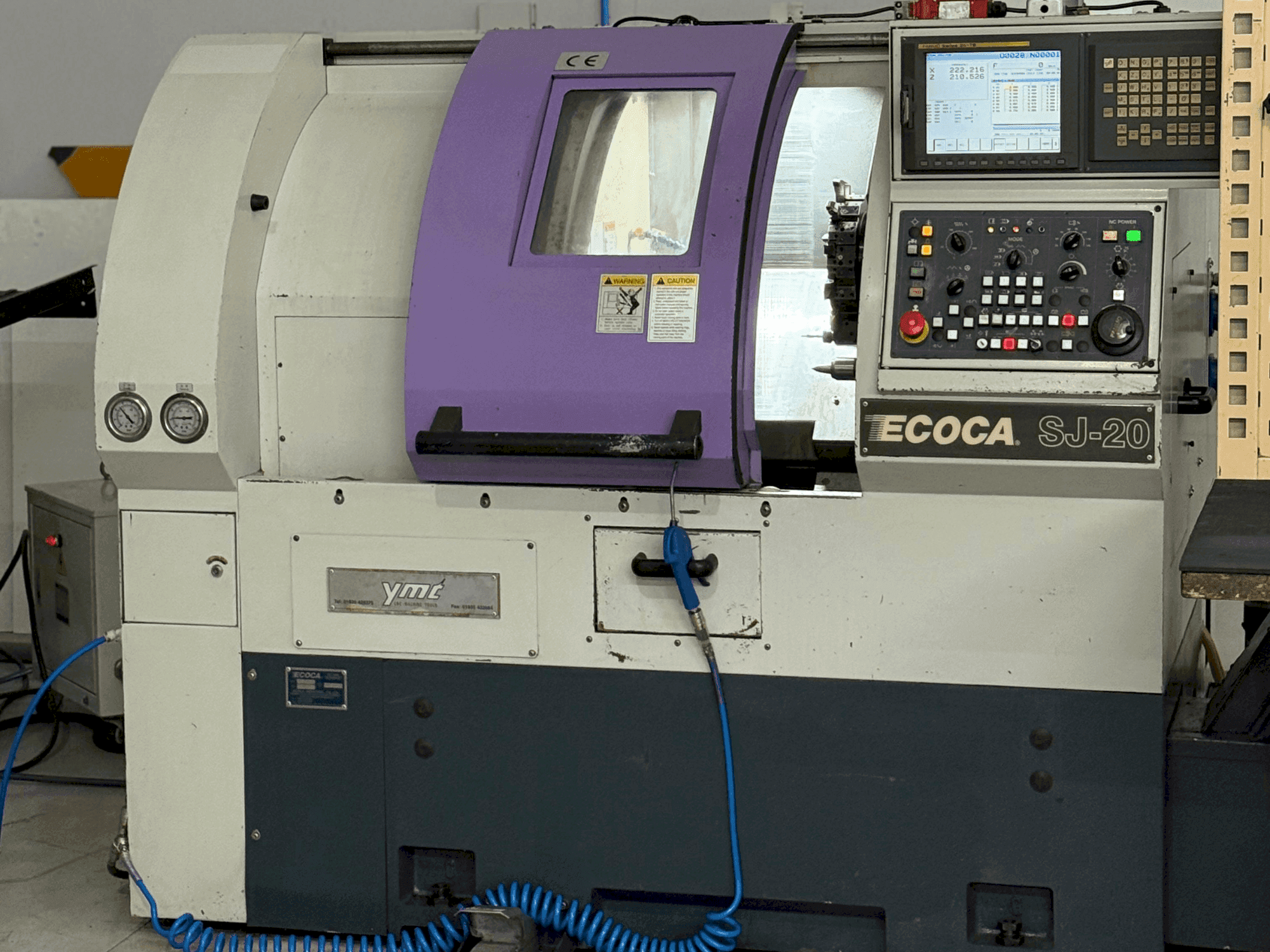 ECOCA SJ-20-maskinen framifrån