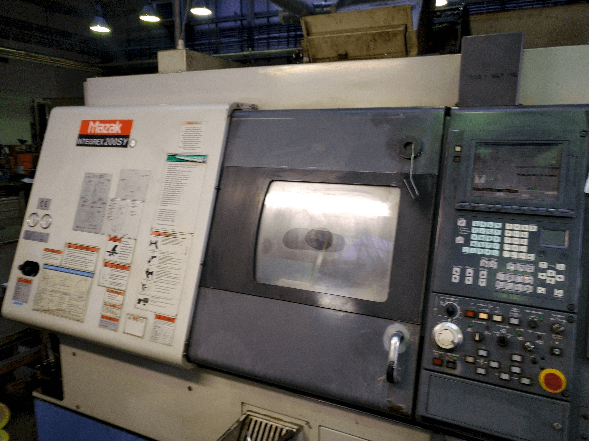 Mazak INTEGREX 200 SY-maskinen framifrån