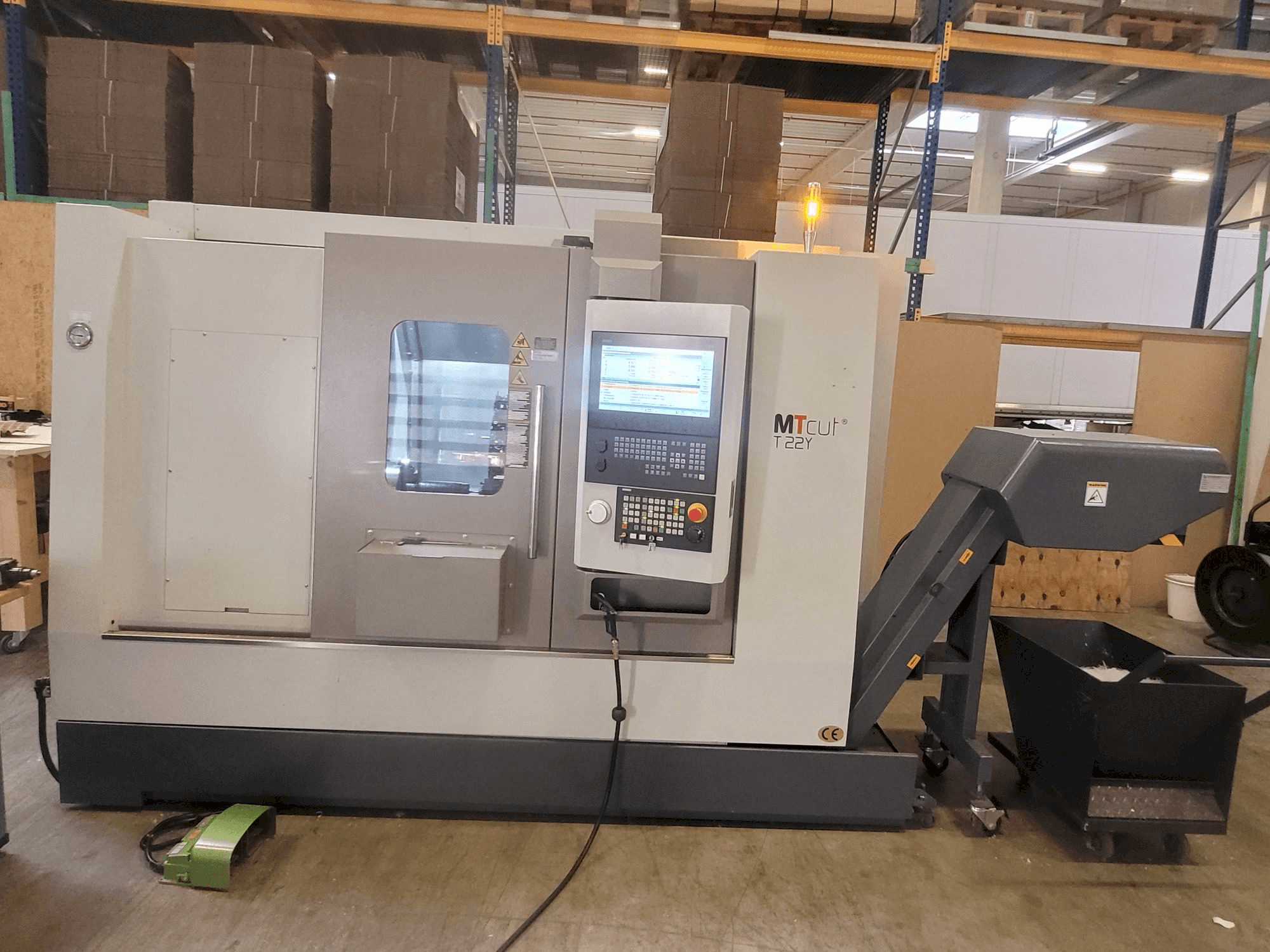 MTRent T22Y-maskinen framifrån
