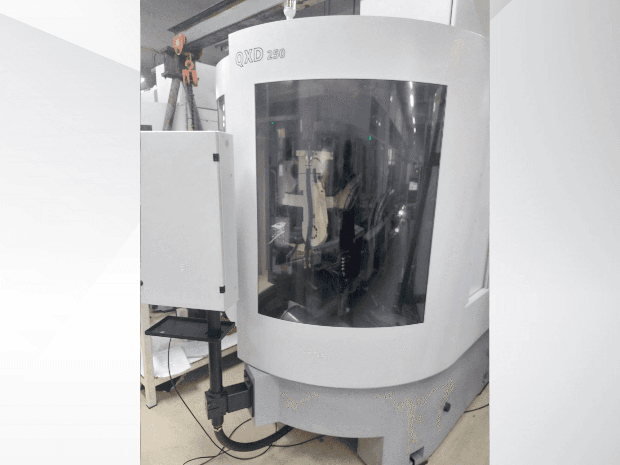 VOLLMER QXD 250-maskinen framifrån