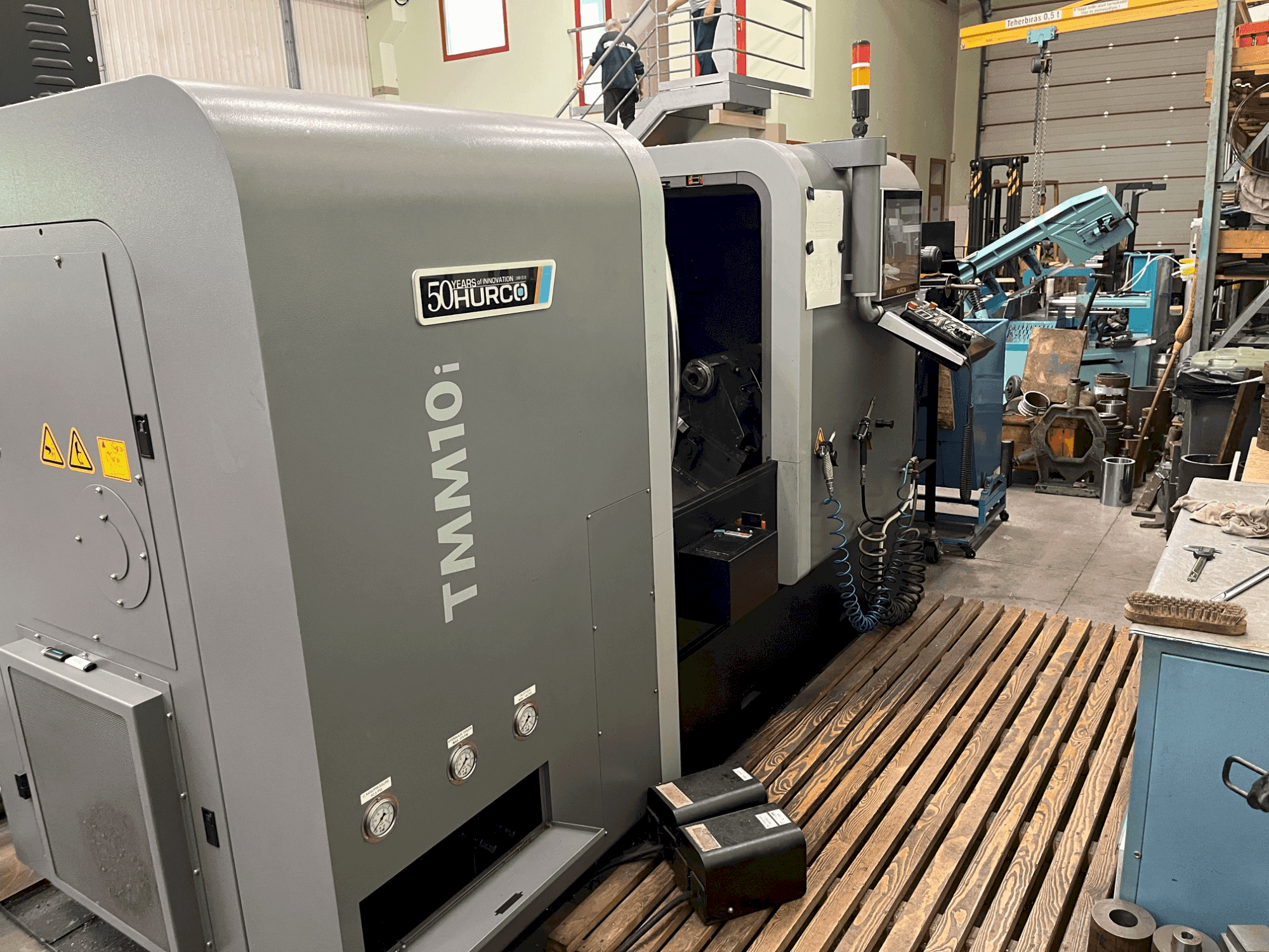 Hurco TMM10i-maskinen framifrån