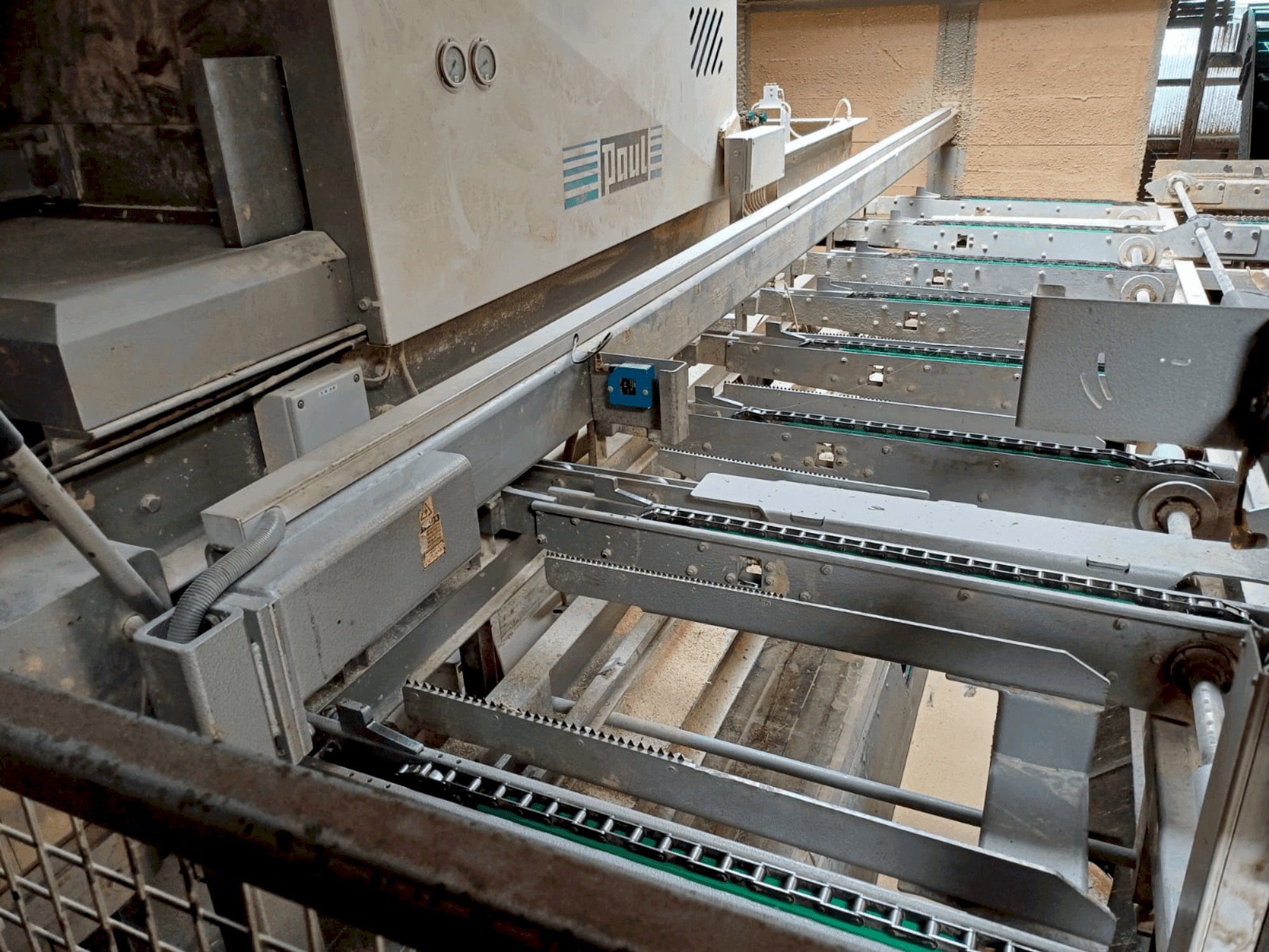 Paul Reinhardt BK 1000-maskinen framifrån