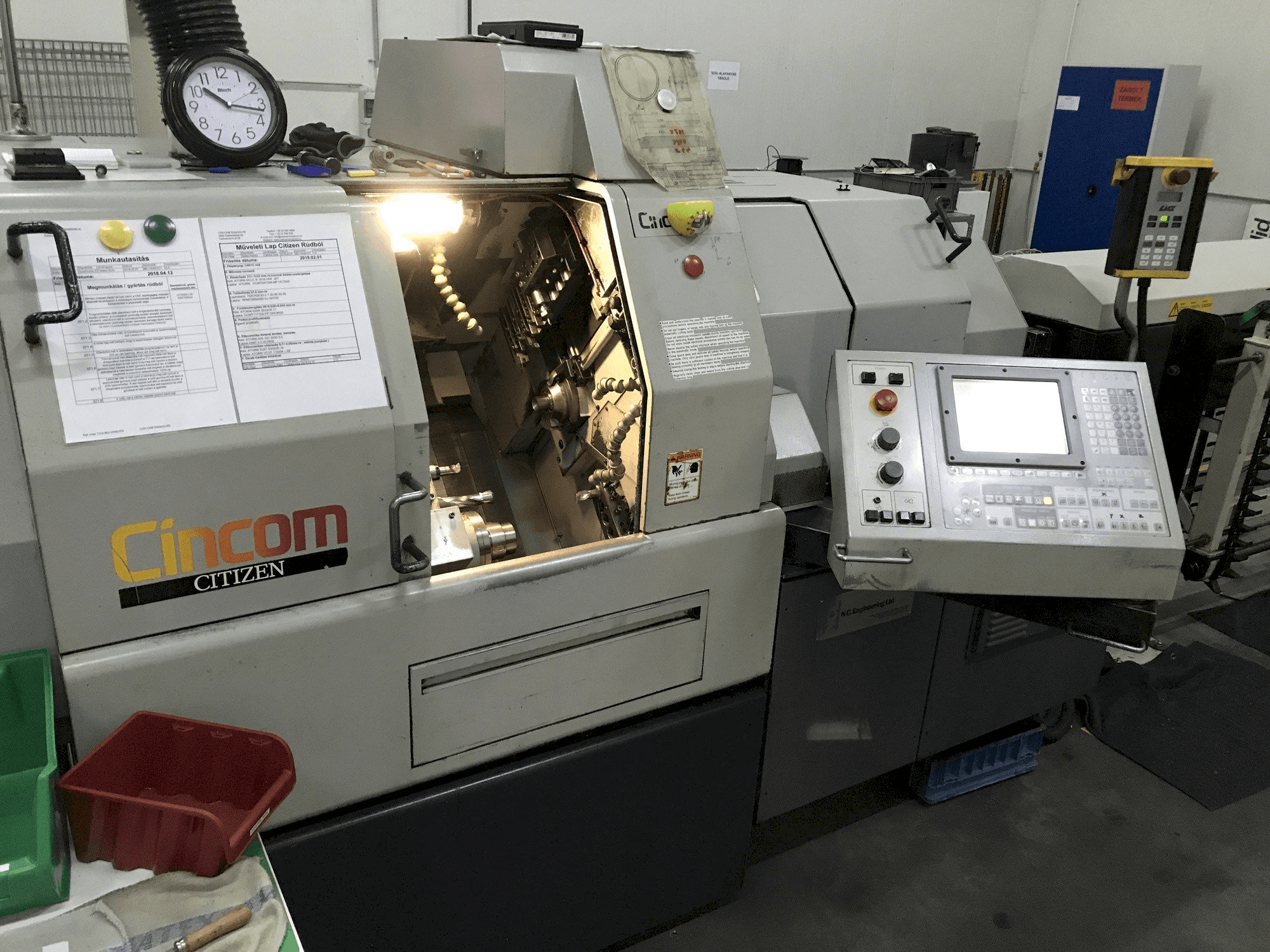 Citizen Cincom L32-maskinen framifrån