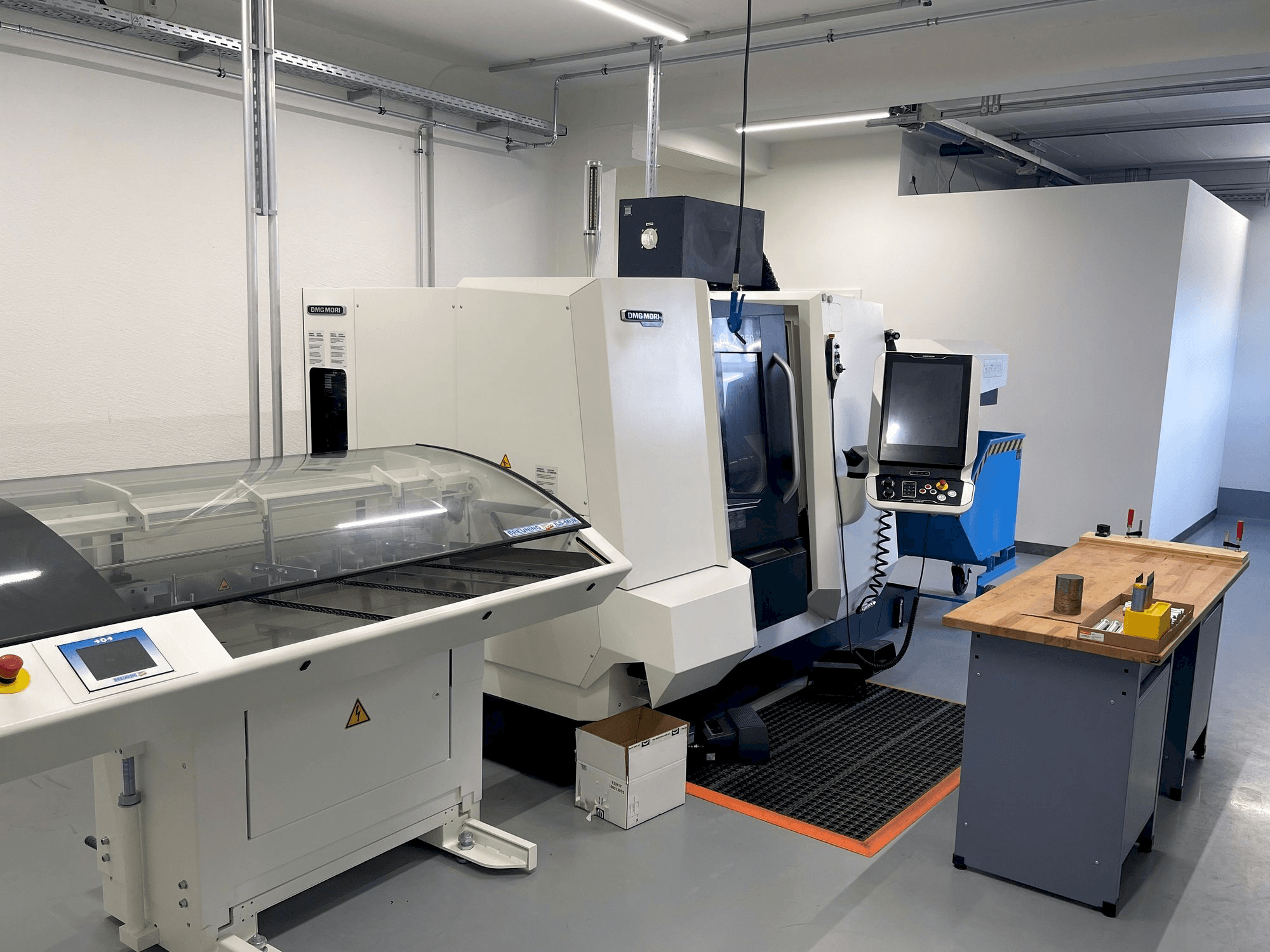 DMG Mori Seiki CLX 350 V6-maskinen framifrån