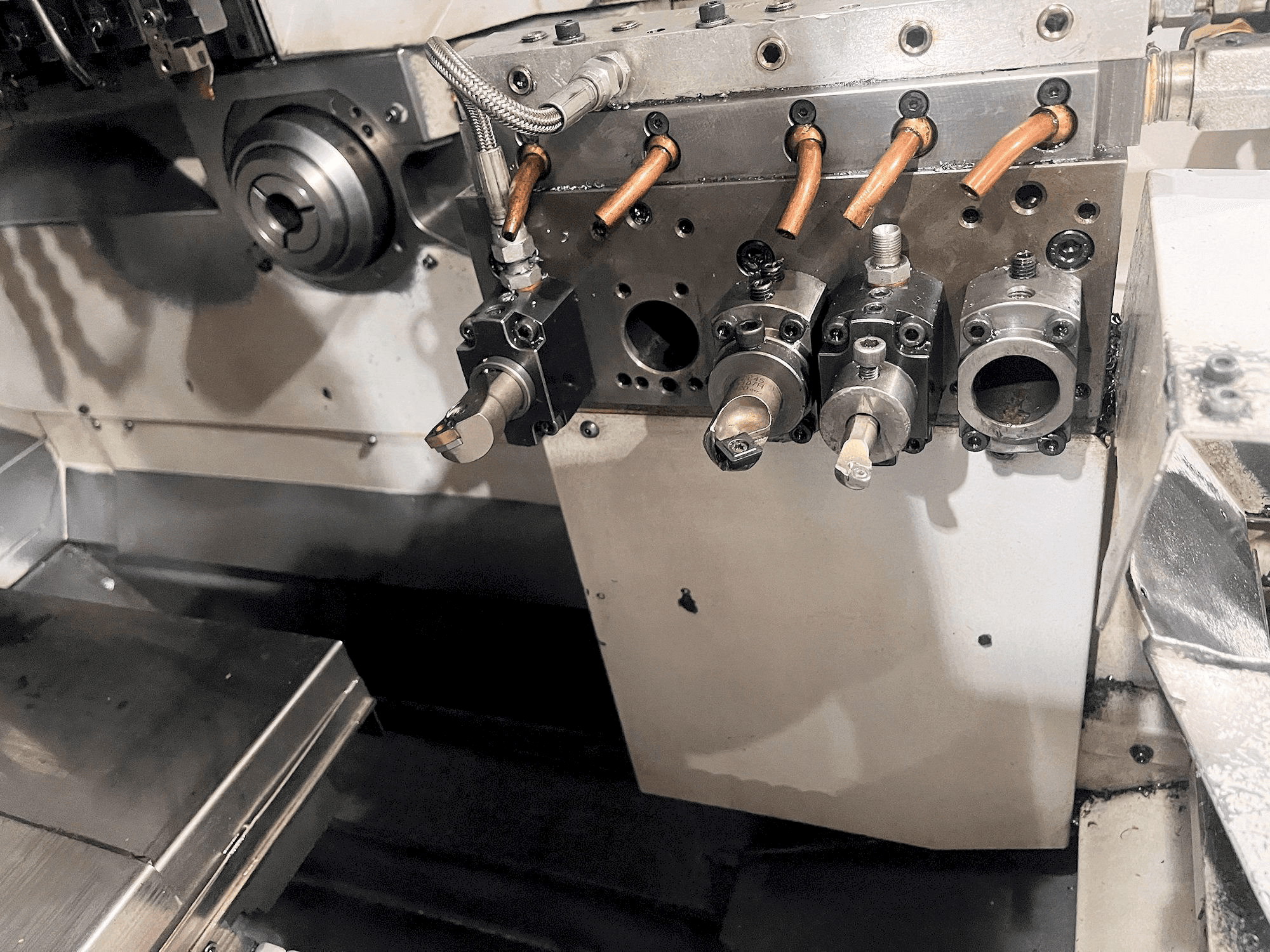 Citizen L32-1M8-maskinens arbetsyta