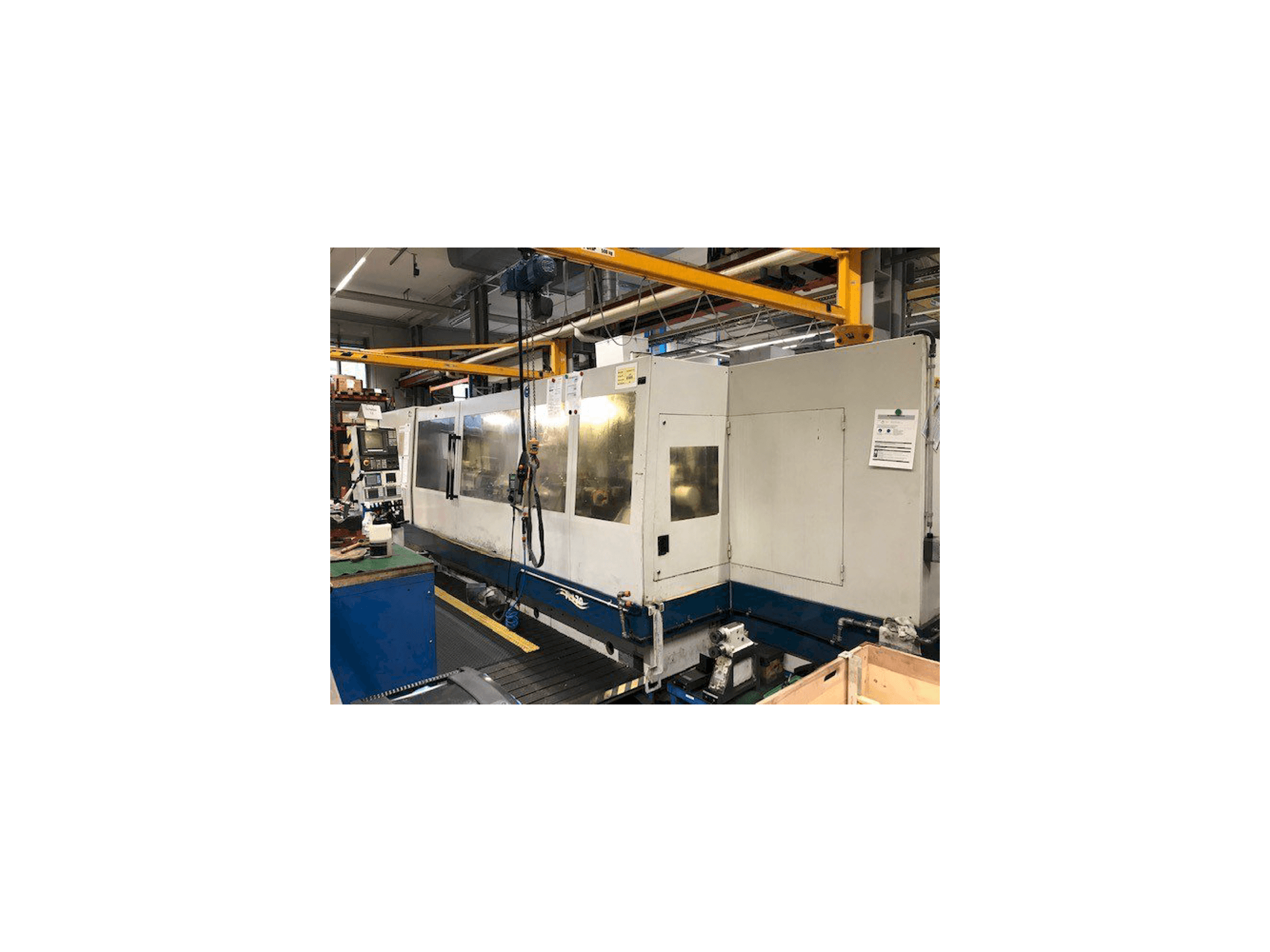 Tacchella Pulsar-maskinen framifrån