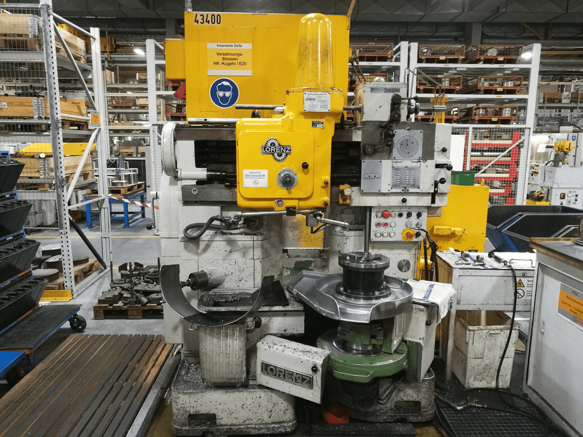 LORENZ-maskinen framifrånSNJ5