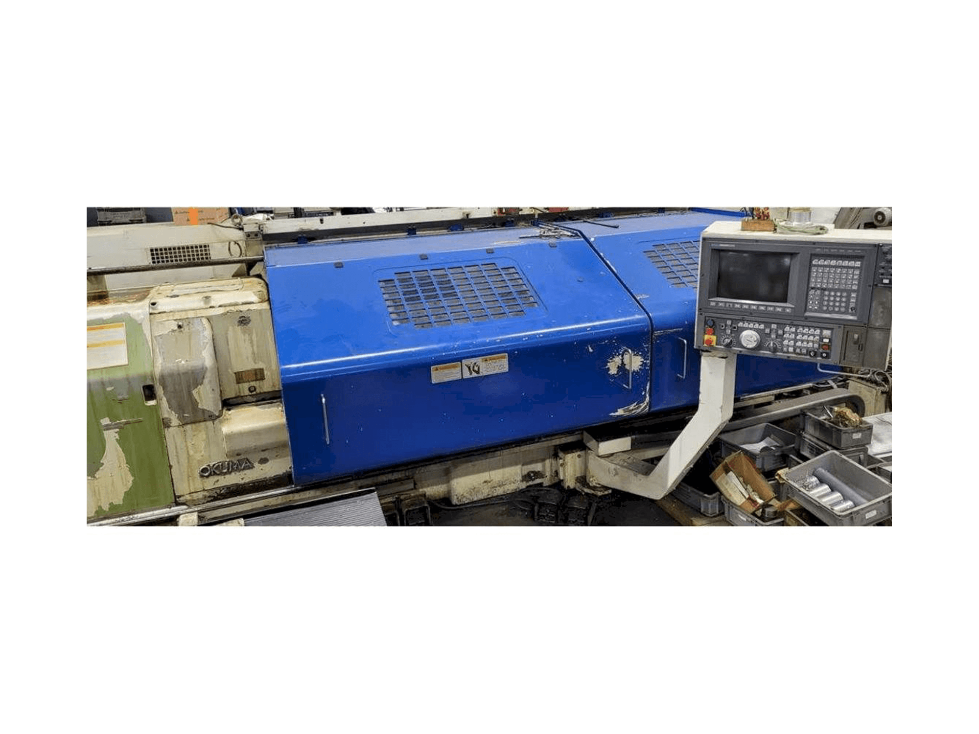 Okuma LH35-maskinen framifrån