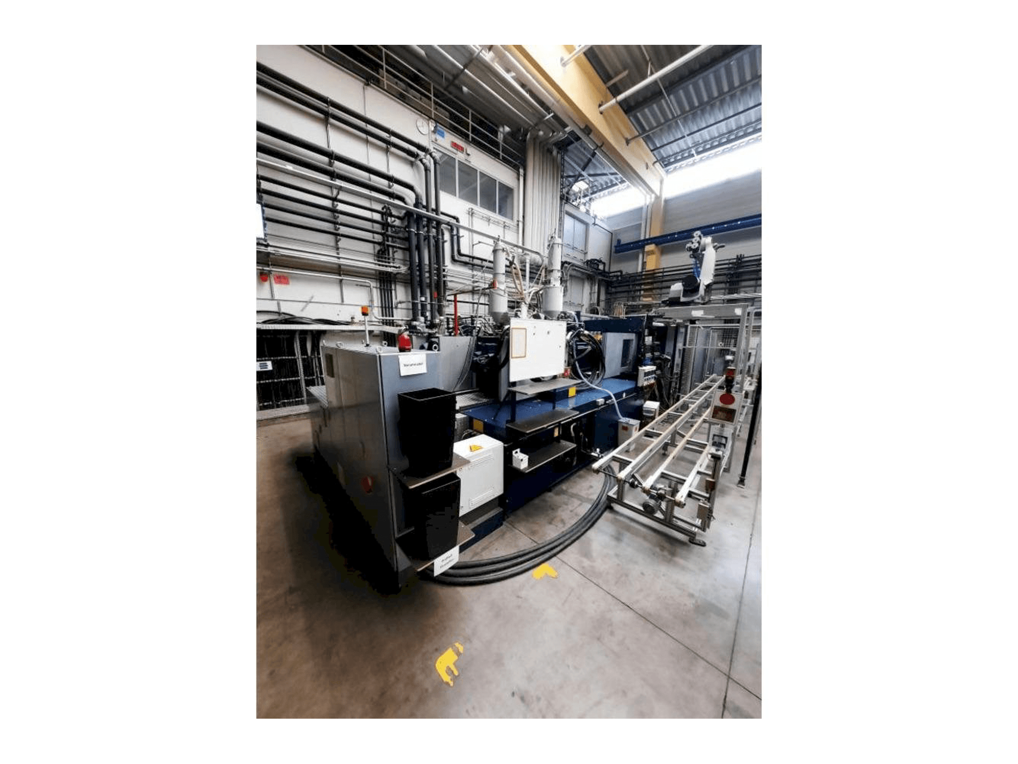 Battenfeld HM13000/9200/7700-maskinen framifrån