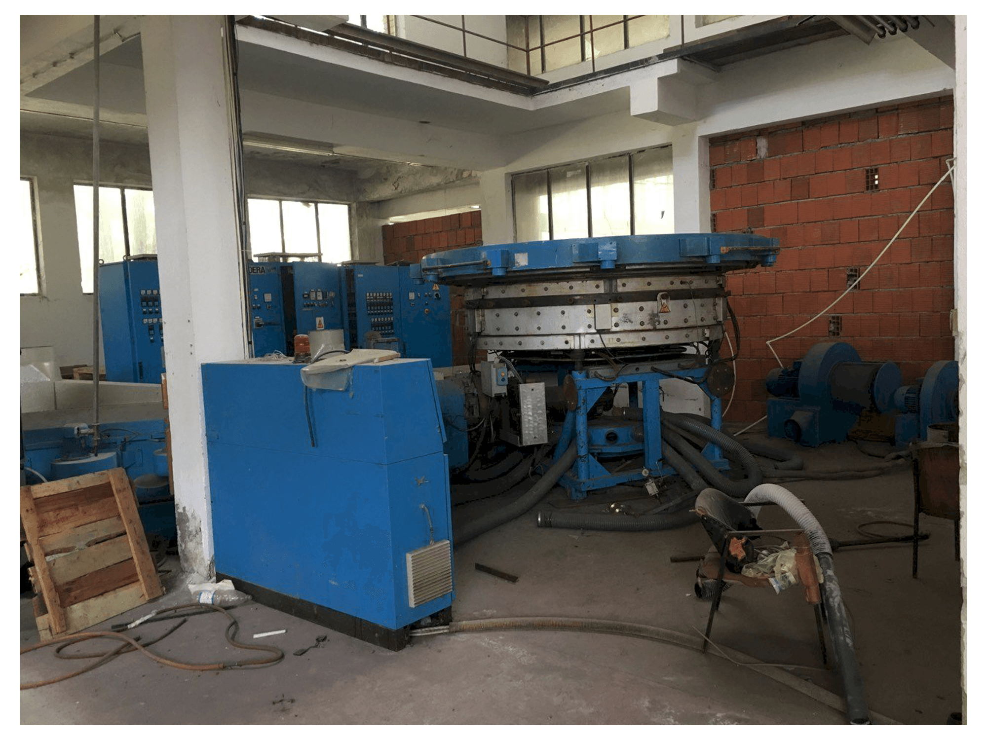 BANDERA Blow Film Extruder-maskinen framifrån
