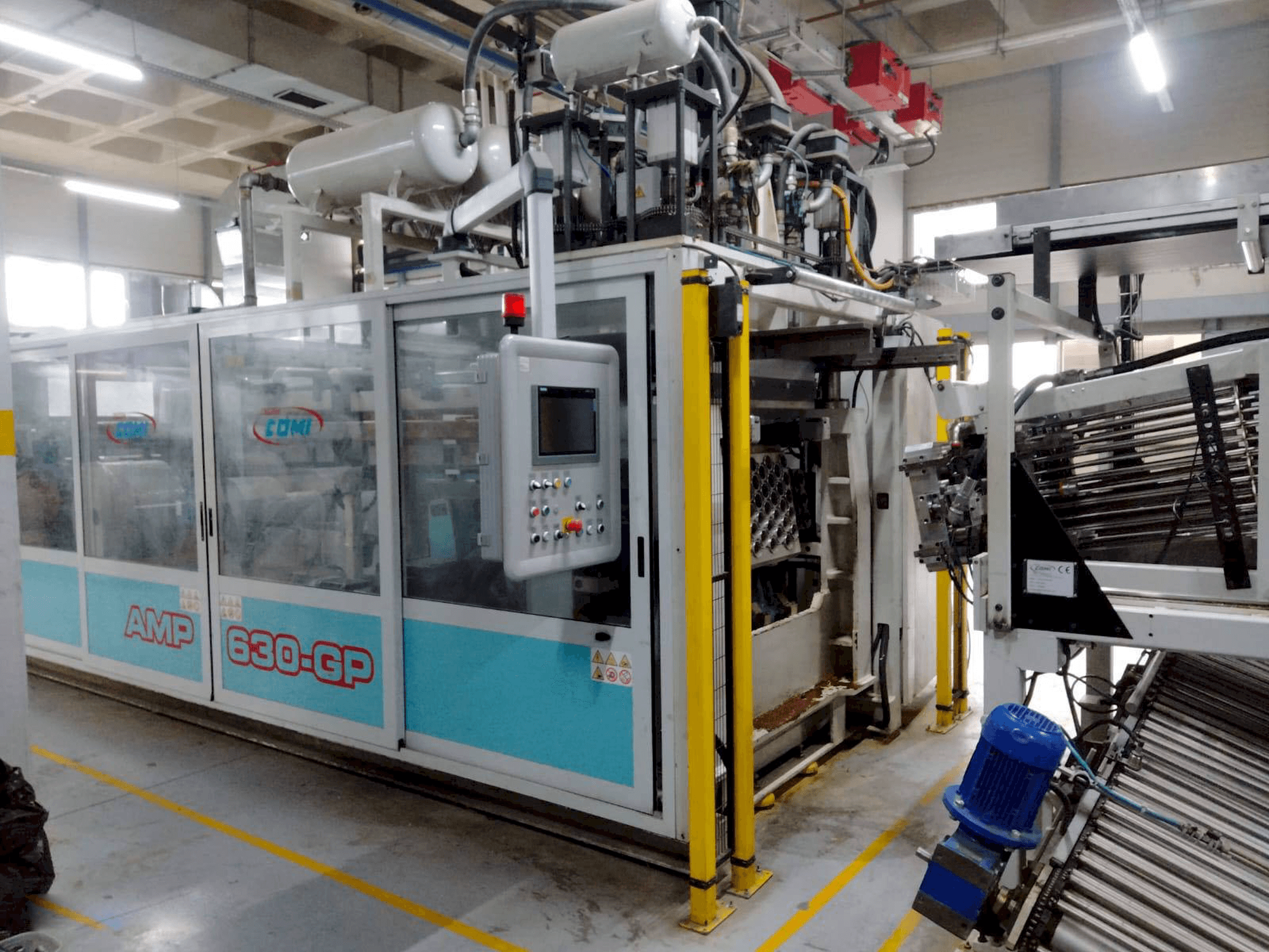 AMUT COMI AMP 630 GP/FL-maskinen framifrån