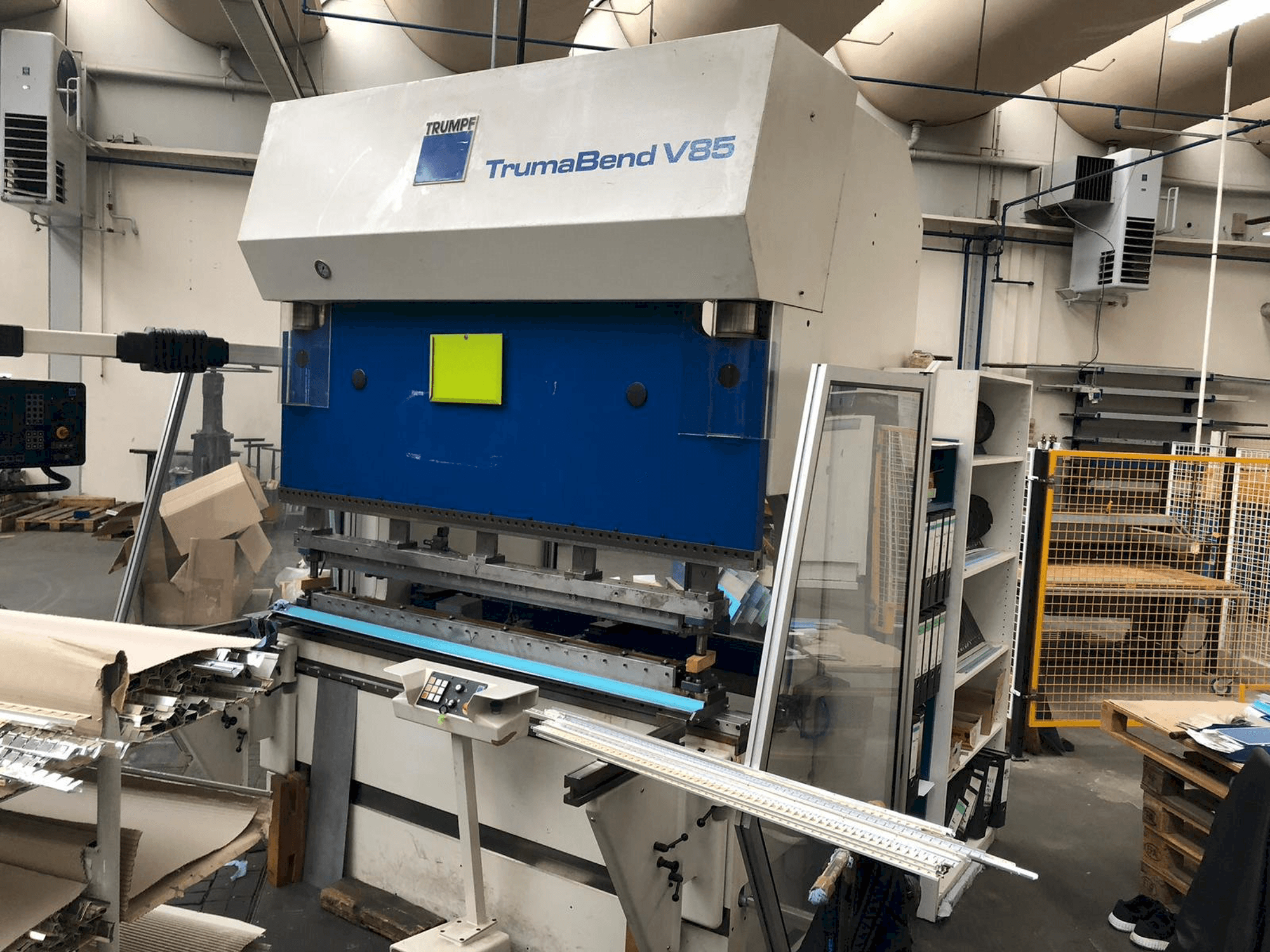 Trumpf TrumaBend V85-maskinen framifrån