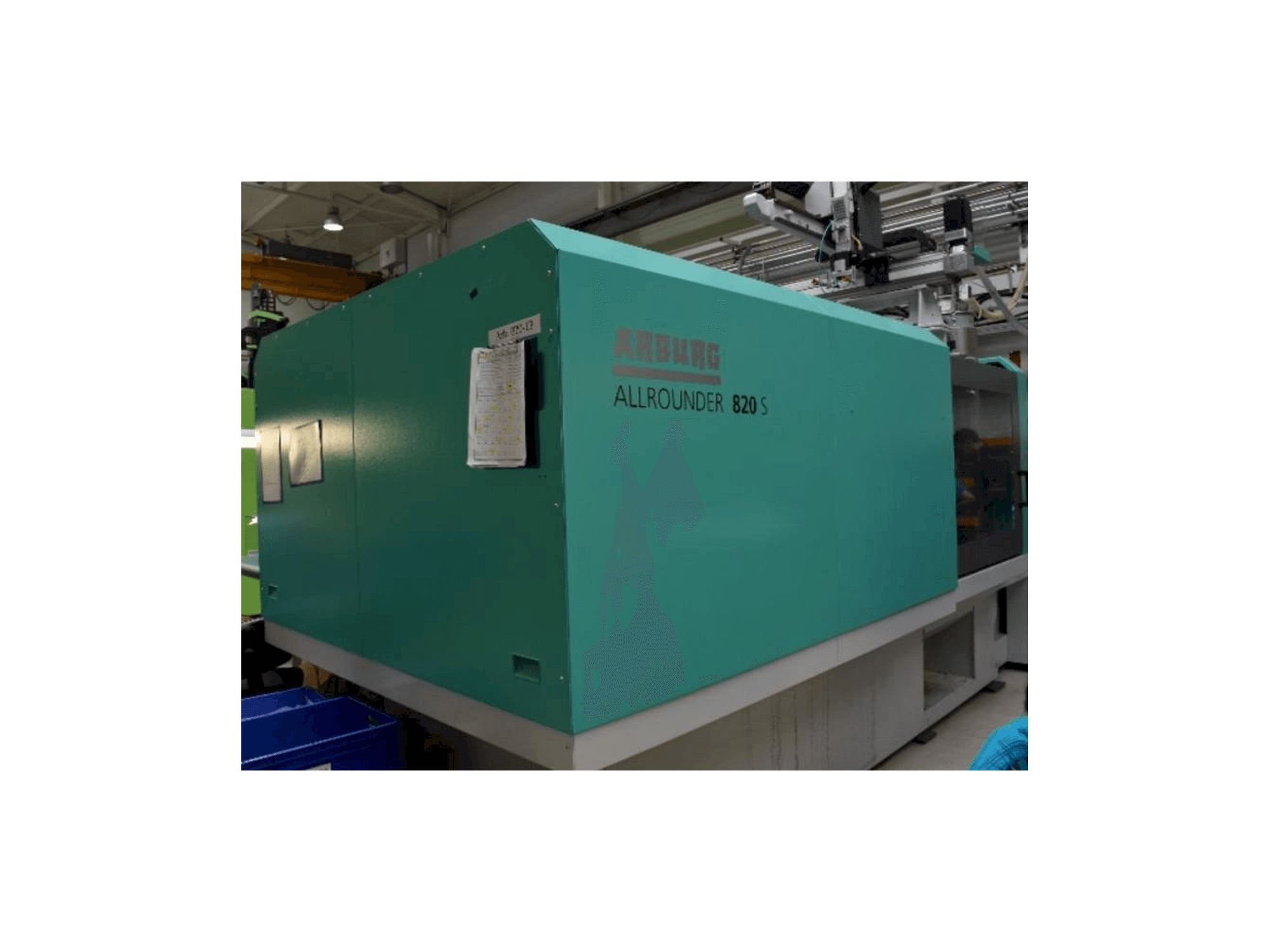 Arburg Allrounder 820 s 4000 - 800-maskinen framifrån