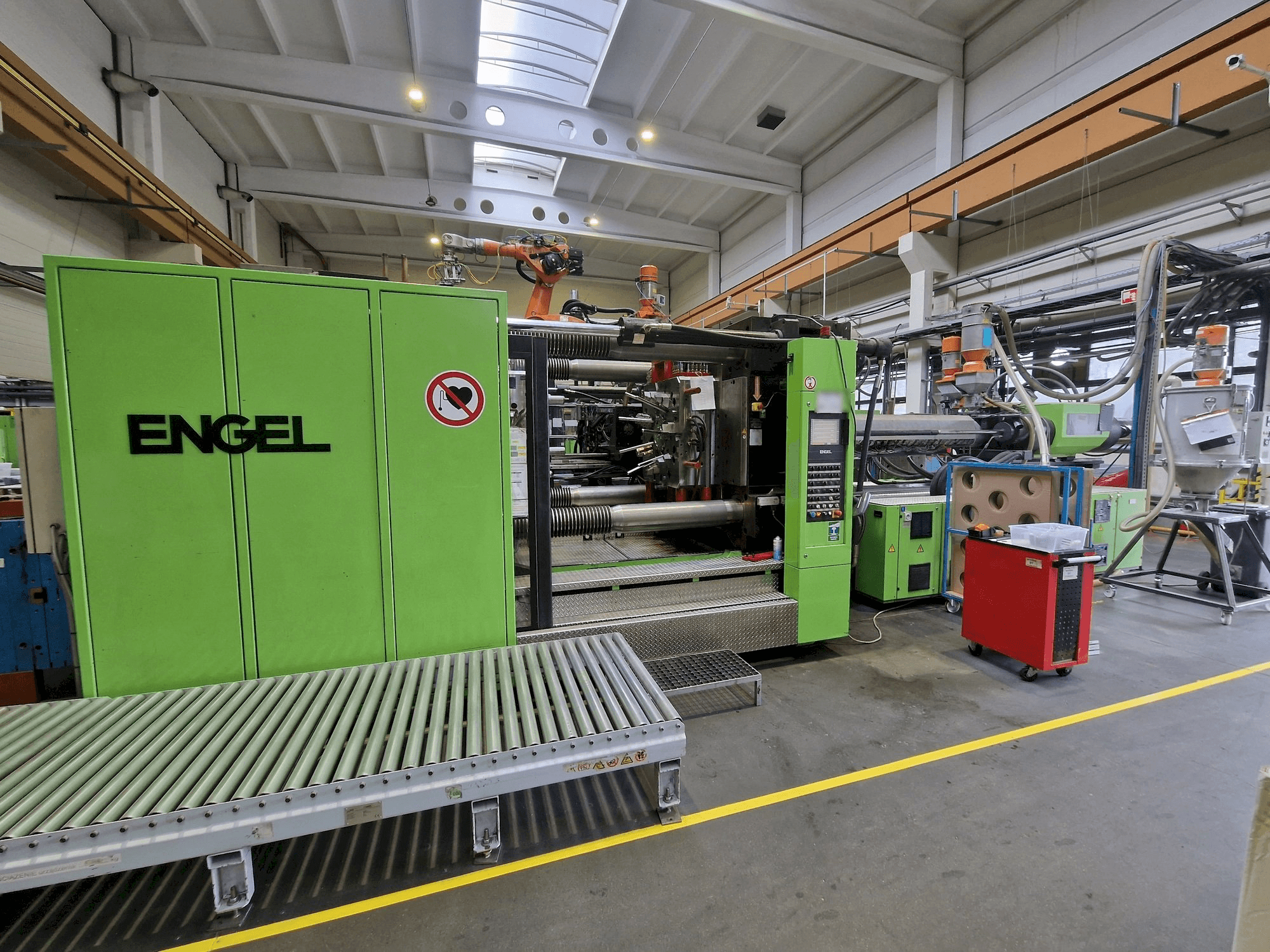 Engel DUO 3550H/330L/1000 COMBI-maskinen framifrån