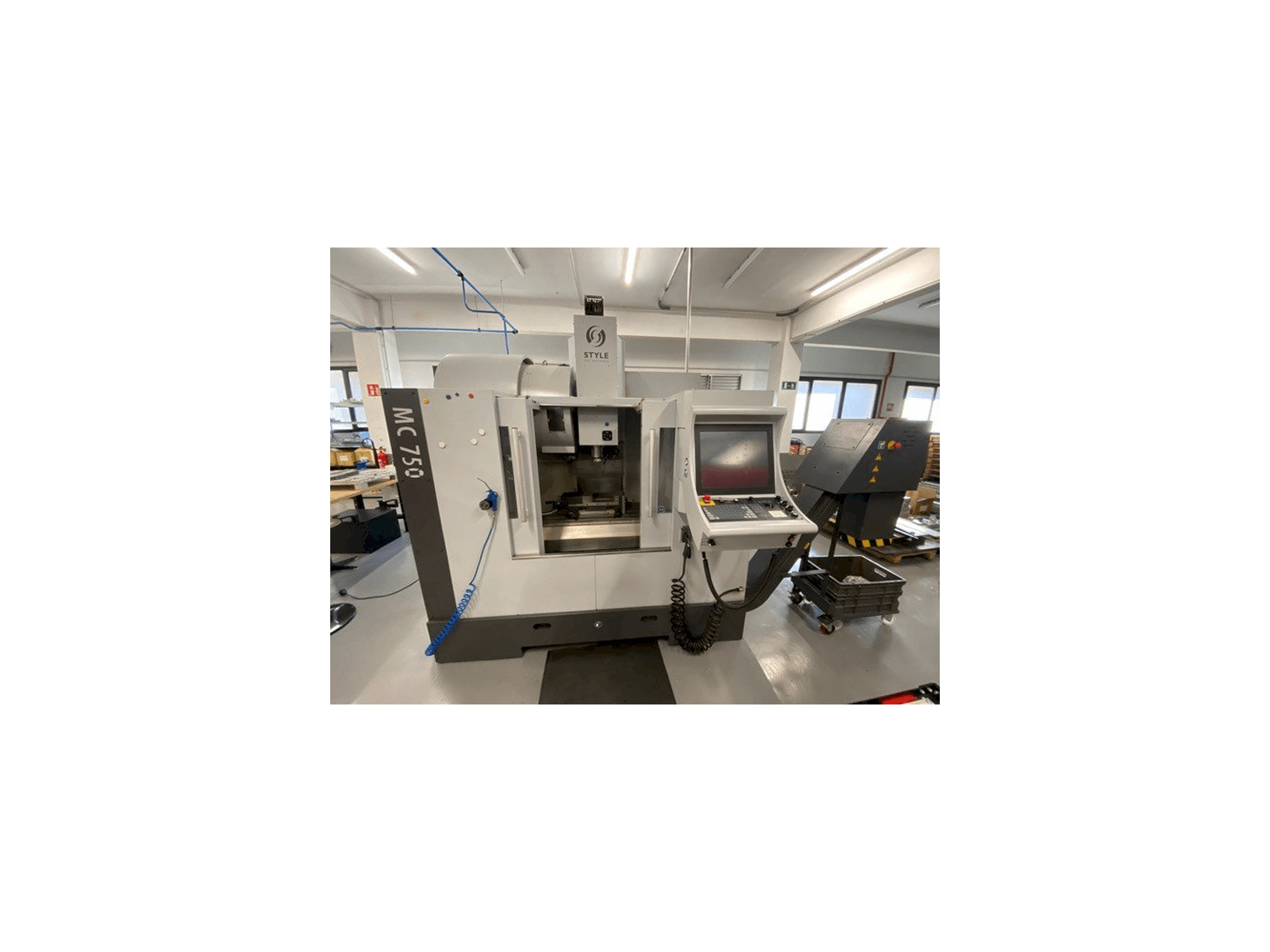 STYLE MC 750-maskinen framifrån