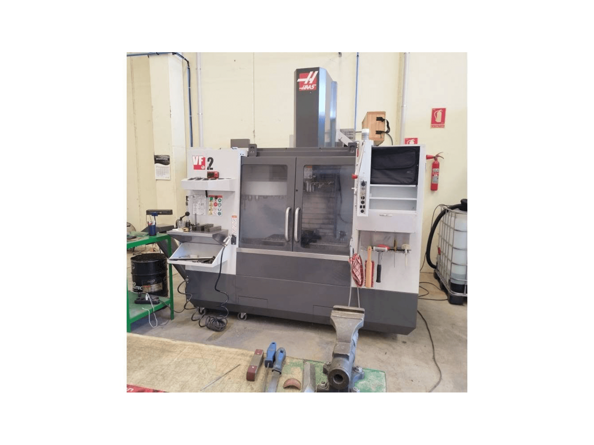 HAAS VF-2-maskinen framifrån