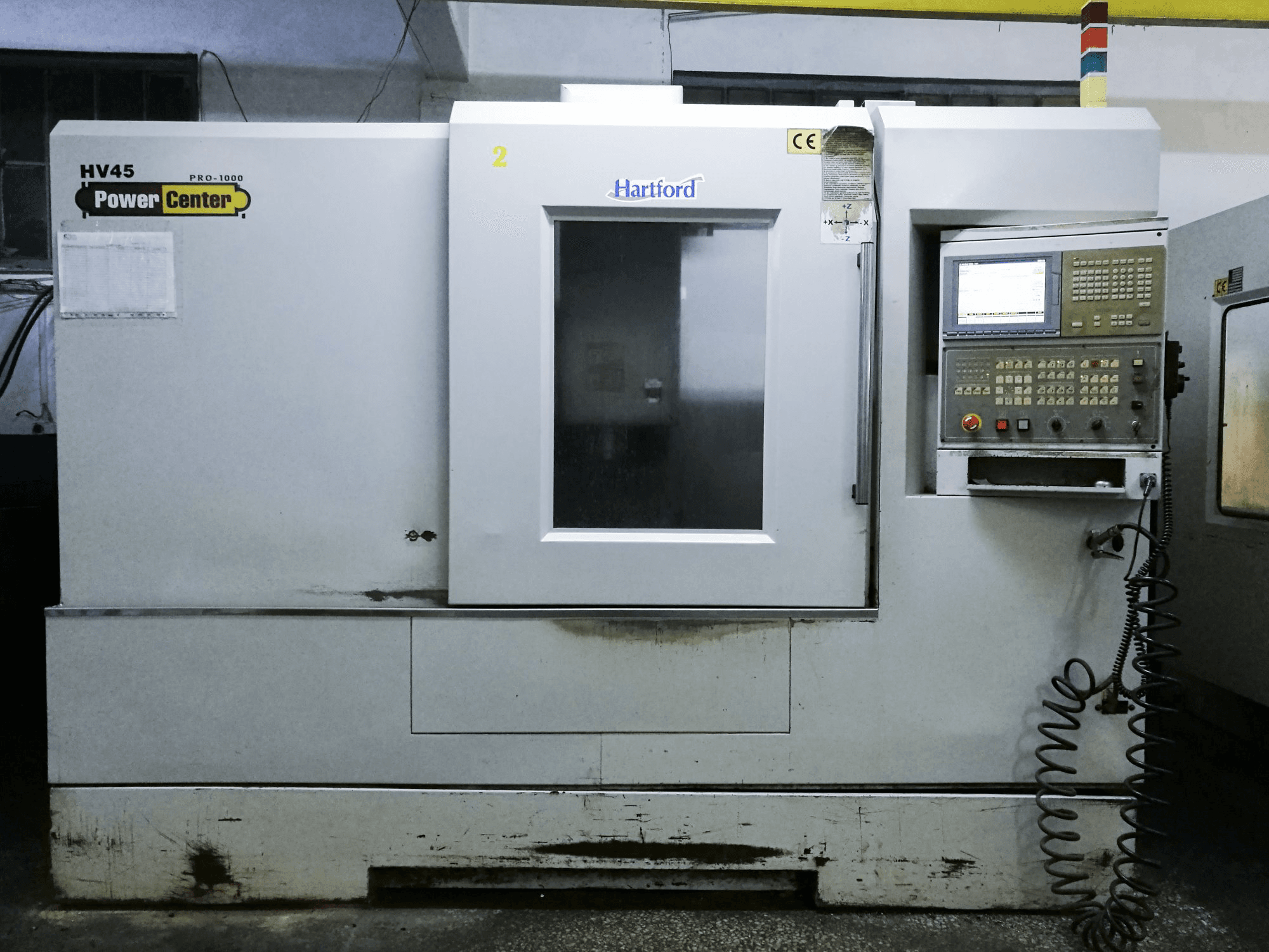 Information om Hartford PRO1000A-maskinen