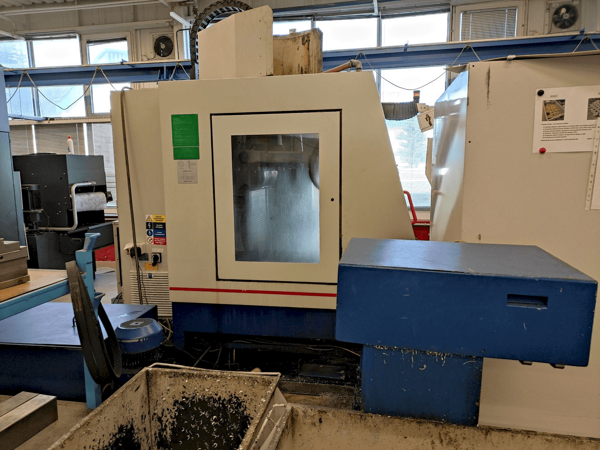 ZPS MCFV 1260 NT-maskinen framifrån