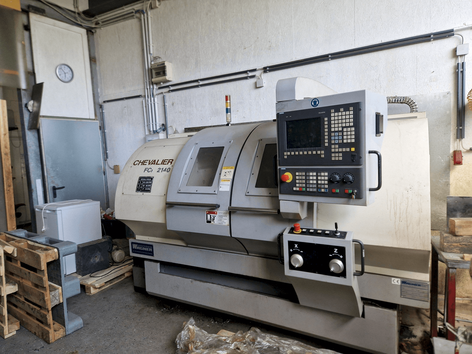 Chevalier FCL 2140 S-maskinen framifrån