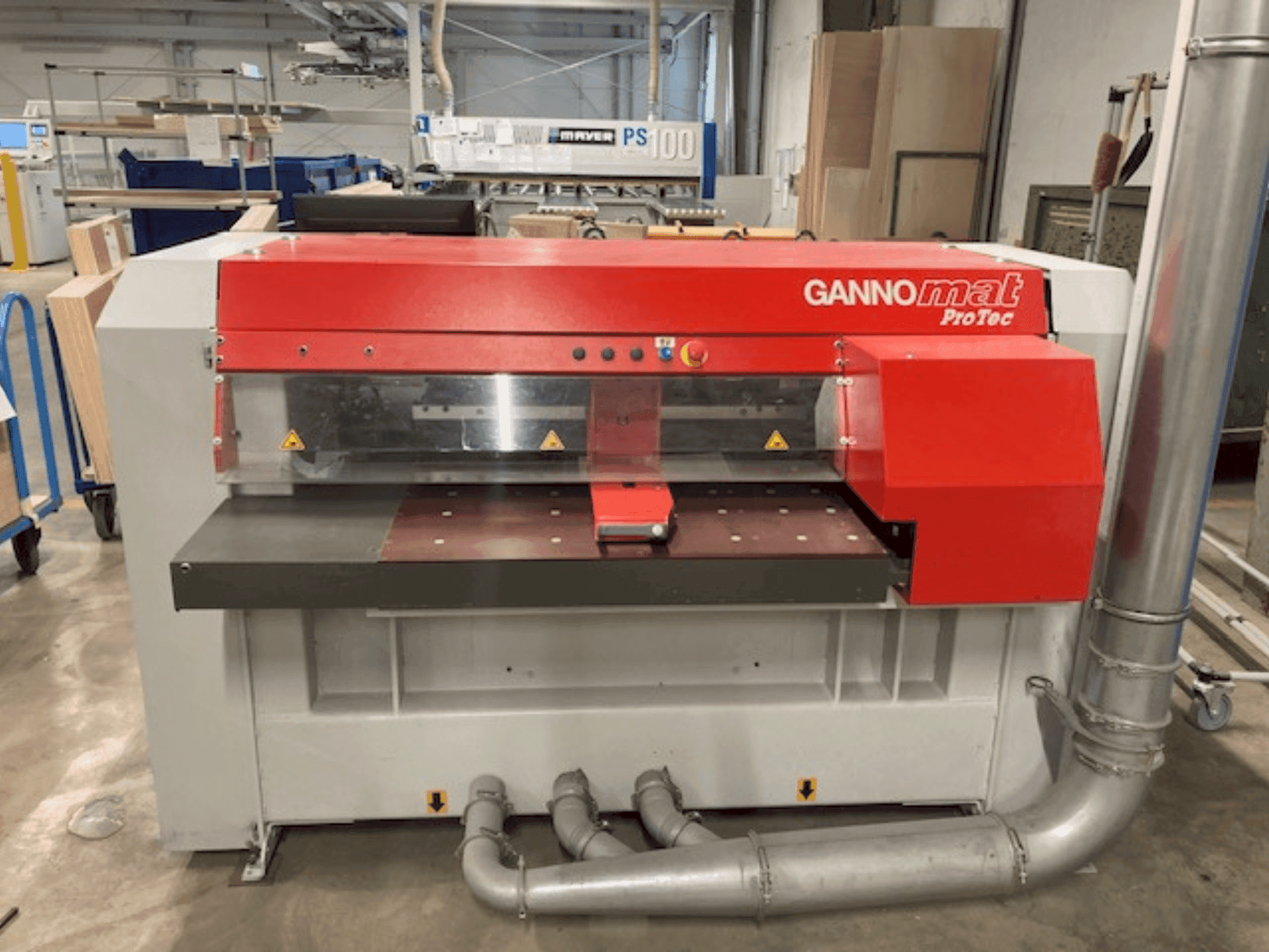 GANNOMAT ProTec 571-maskinen framifrån