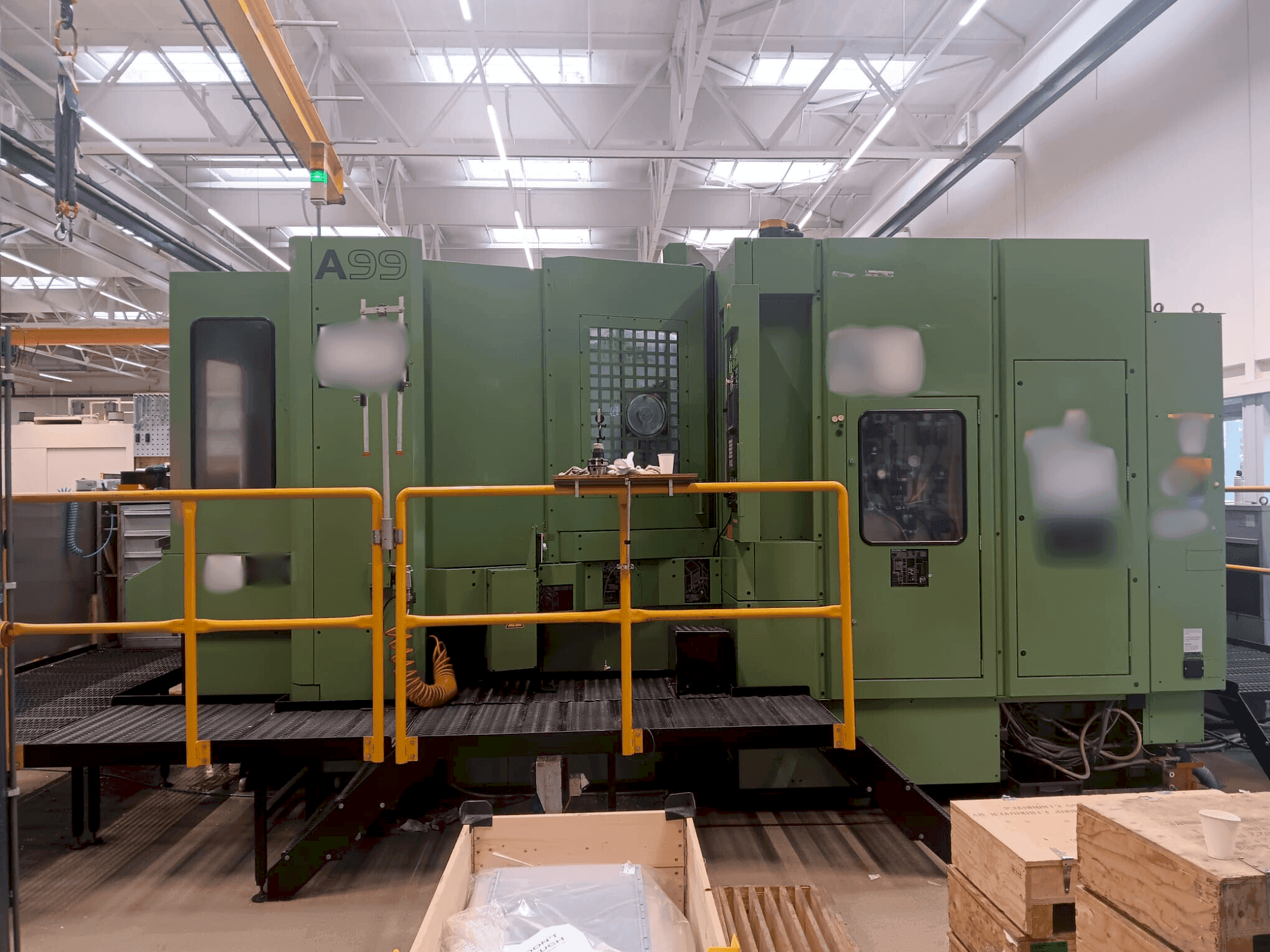 Makino A99-A188-maskinen framifrån