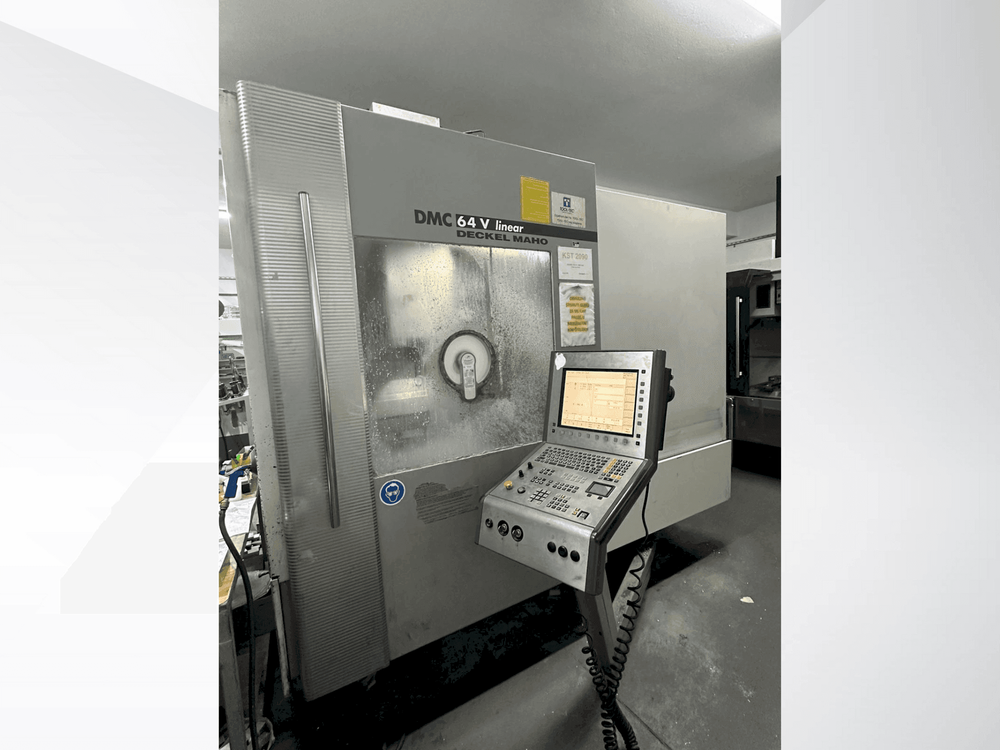 DECKEL MAHO 64 V Linear-maskinen framifrån