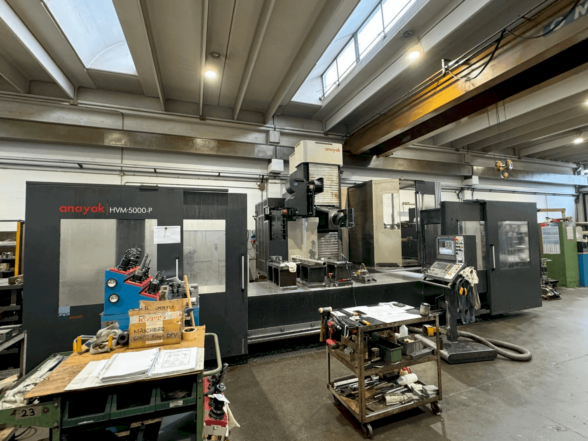 ANAYAK HVM 5000P-maskinen framifrån