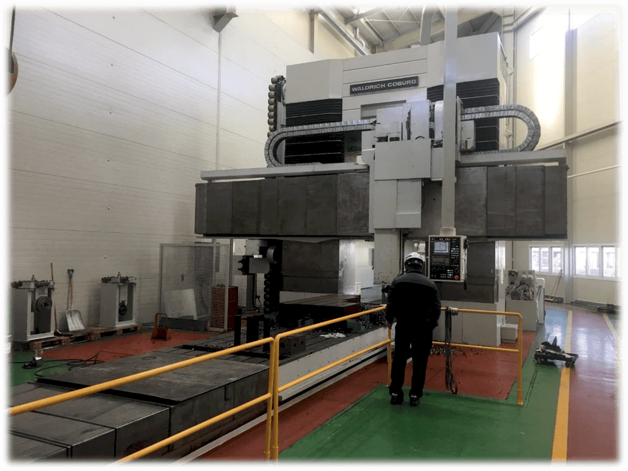 WALDRICH COBURG 14-10FP150NC-maskinen framifrån