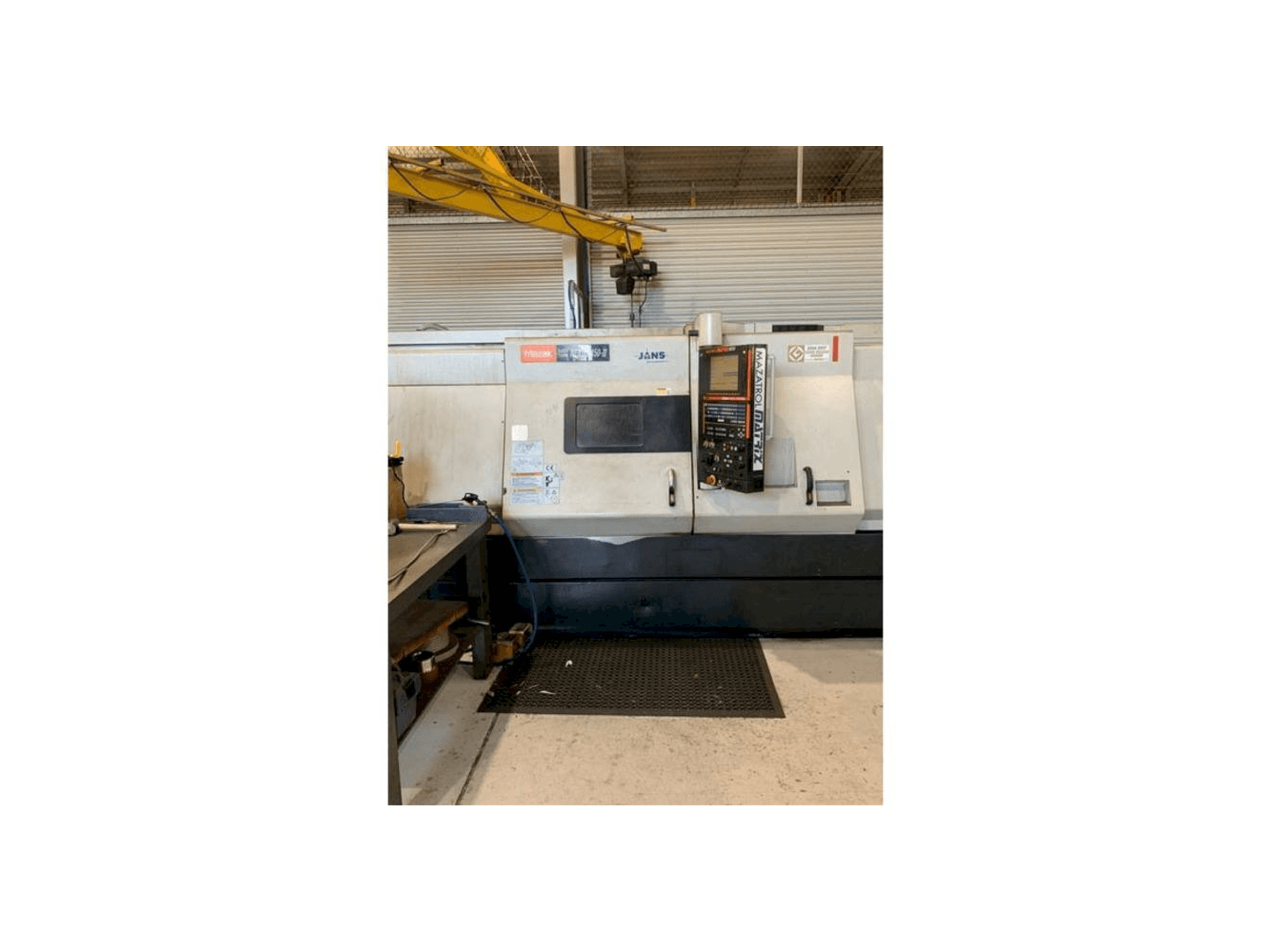 Mazak QUICK TURN NEXUS 450 II-maskinen framifrån