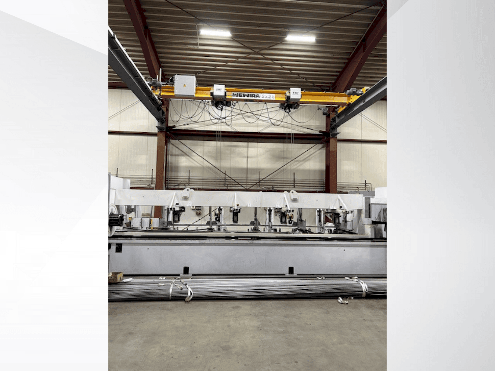 TRUMPF Tru Laser Tube 3000 Fiber-maskinen framifrån