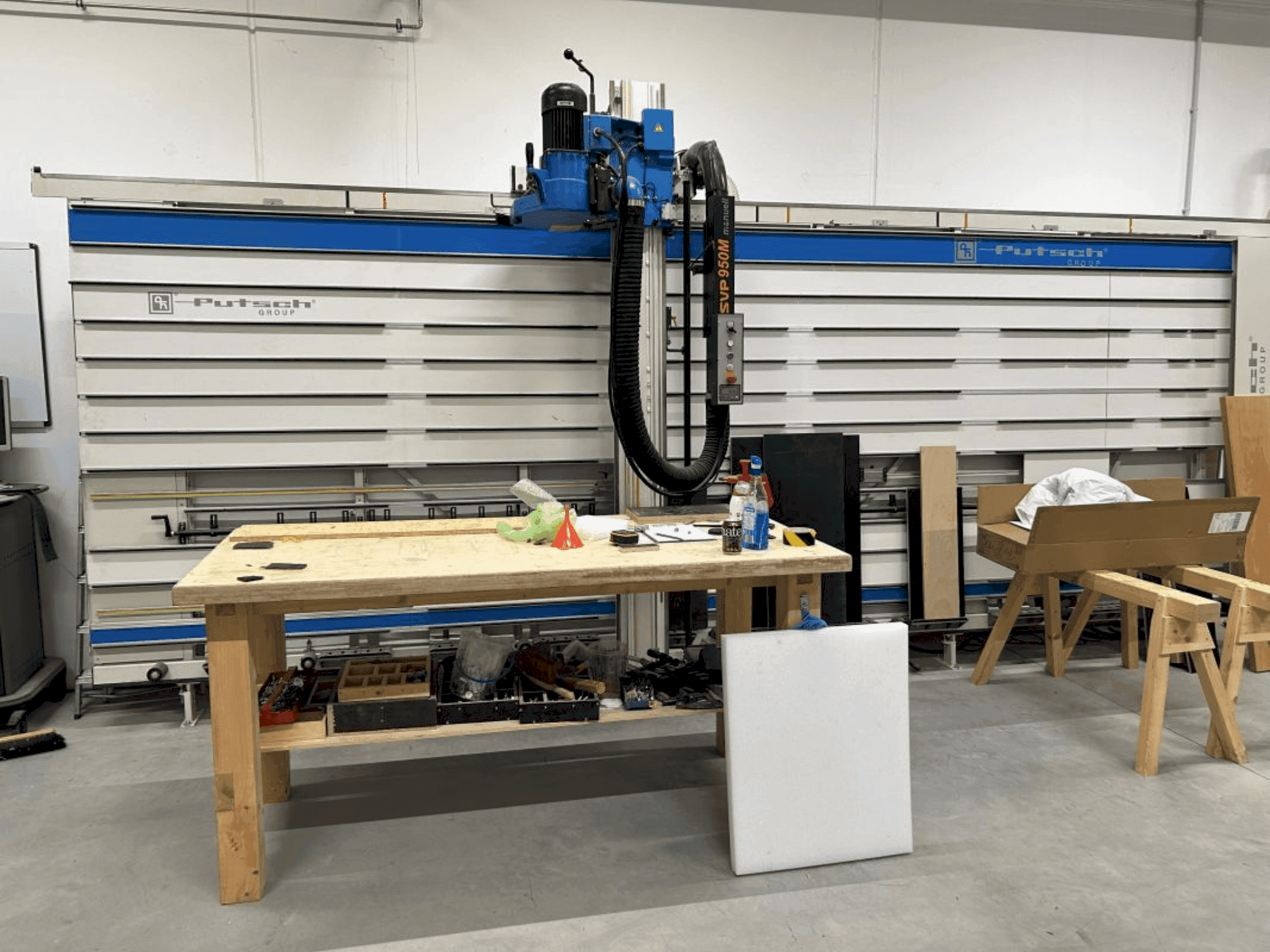 PUTSCH SVP 950M-maskinen framifrån