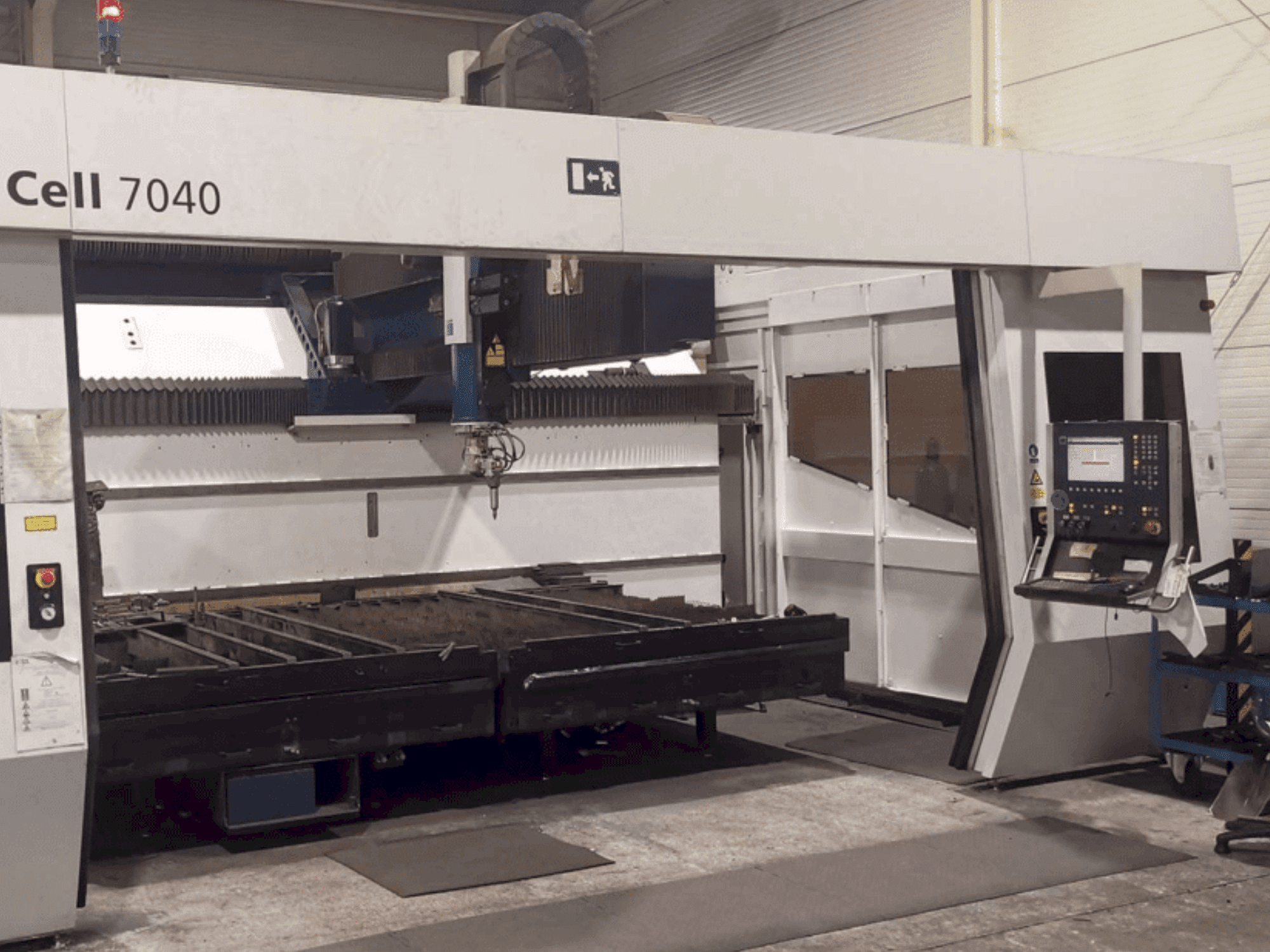 TRUMPF TruLaser Cell 7040-maskinen framifrån