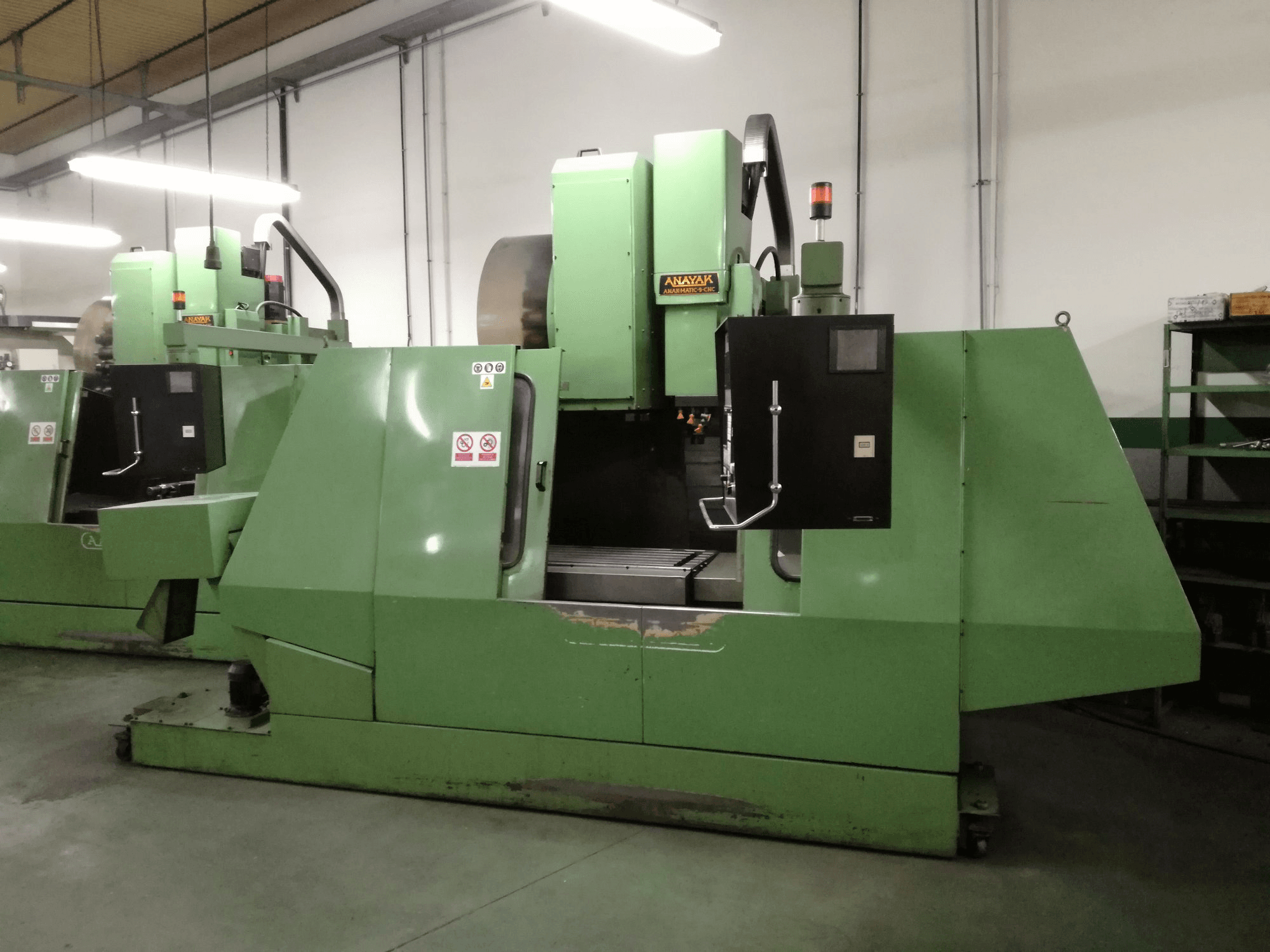 ANAYAK-maskinen framifrånANAKMATIC 9