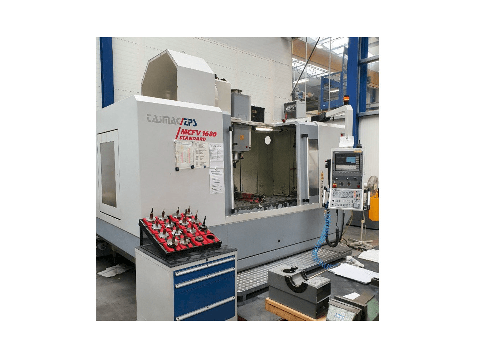 ZPS MCFV 1680-maskinen framifrån